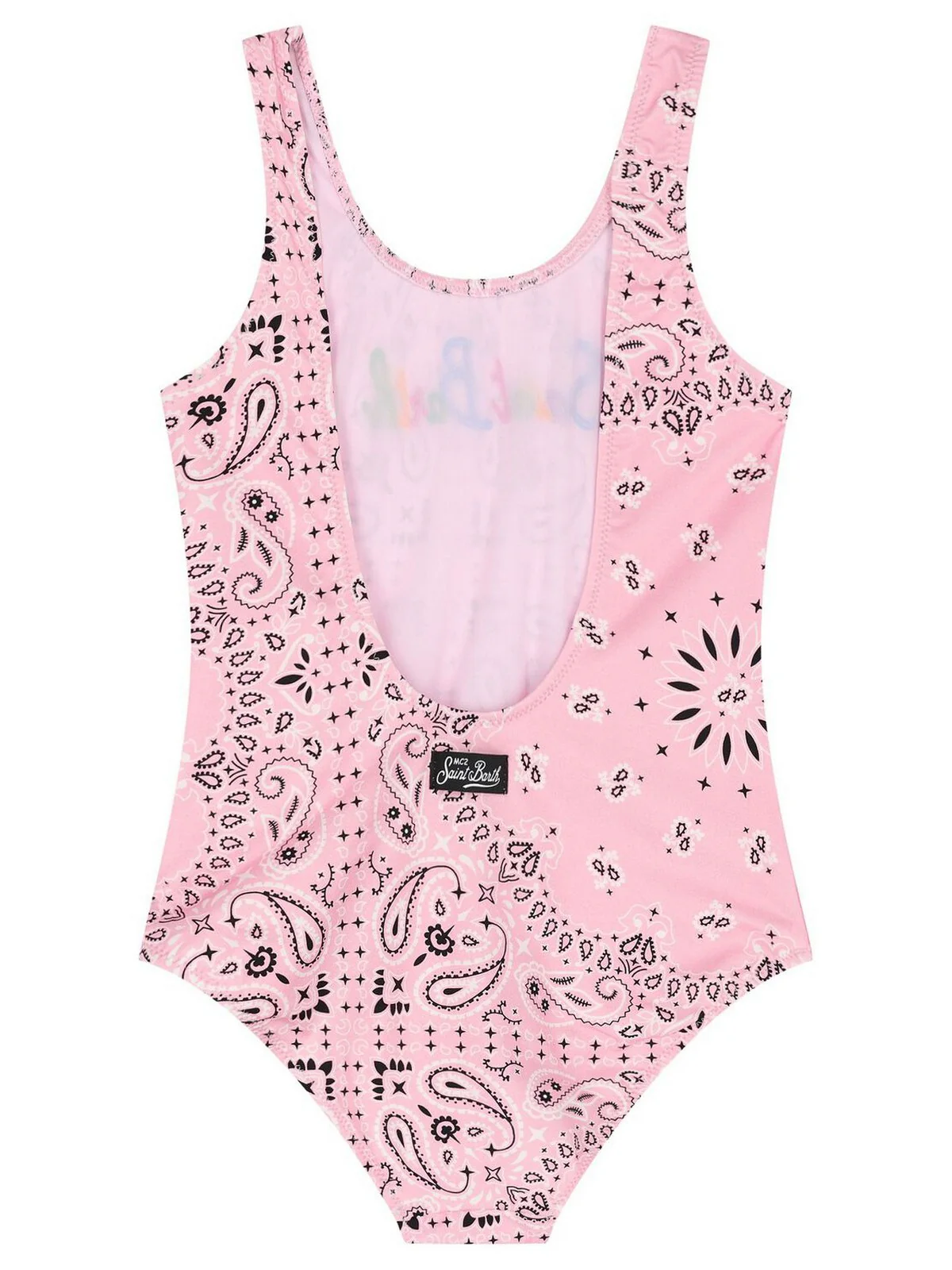 MC2 SAINT BARTH Costume da bagno Bambine e ragazze  CARA 04293H BANDANNA ROUND 20 EMB - Image 2