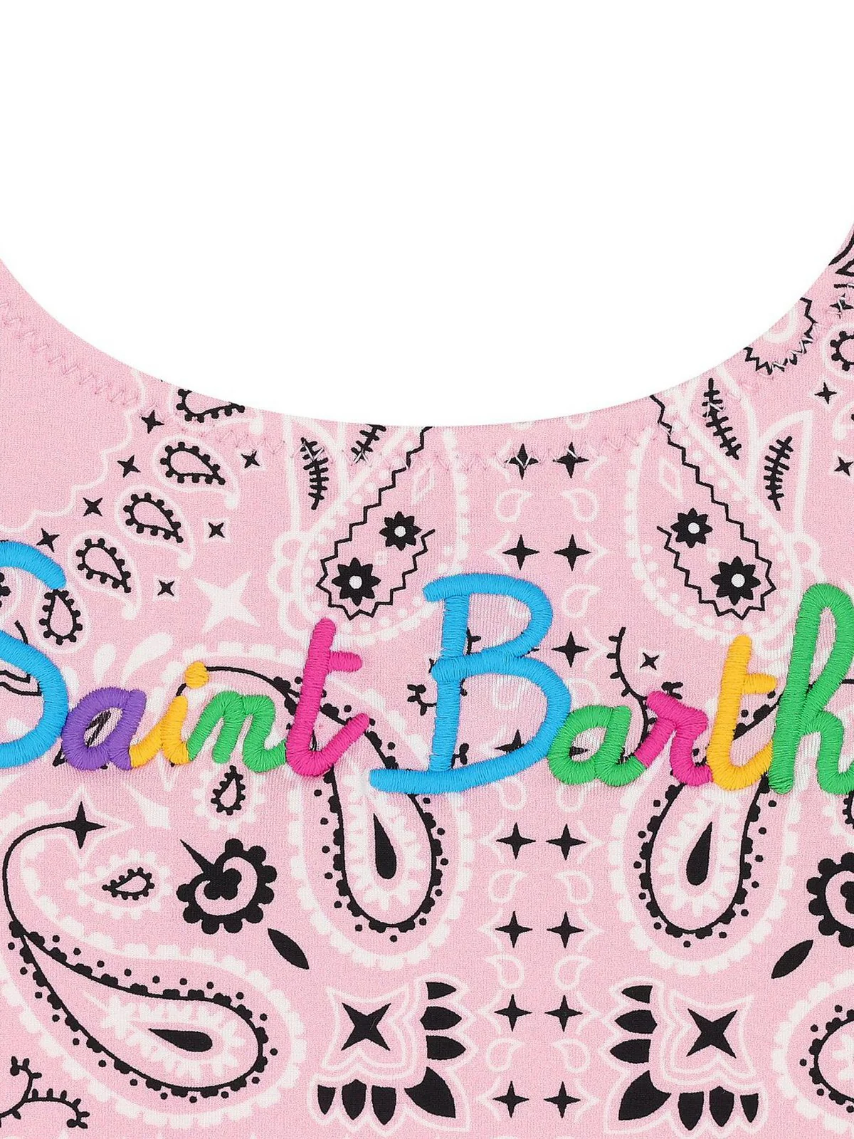 MC2 SAINT BARTH Costume da bagno Bambine e ragazze  CARA 04293H BANDANNA ROUND 20 EMB - Image 3