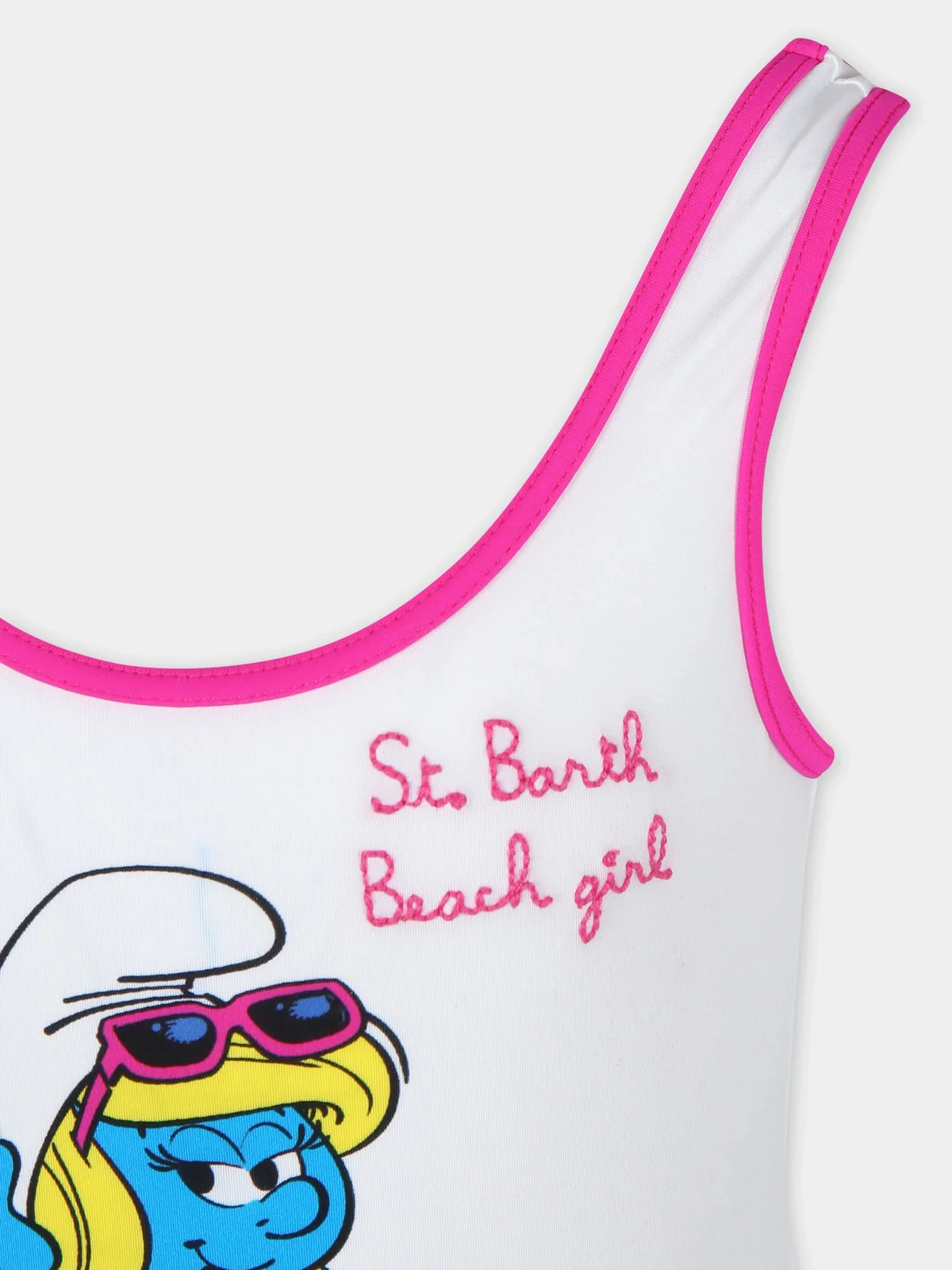 MC2 SAINT BARTH Costume da bagno Bambine e ragazze  CARA STRING 03025F Bianco - Image 3
