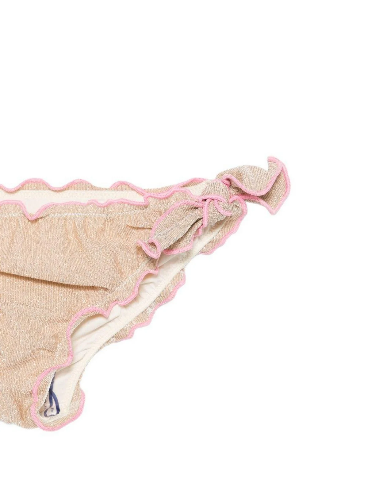 MC2 SAINT BARTH Costume da bagno Bambine e ragazze  CRIS 00075L LUREX GOLD - Image 3