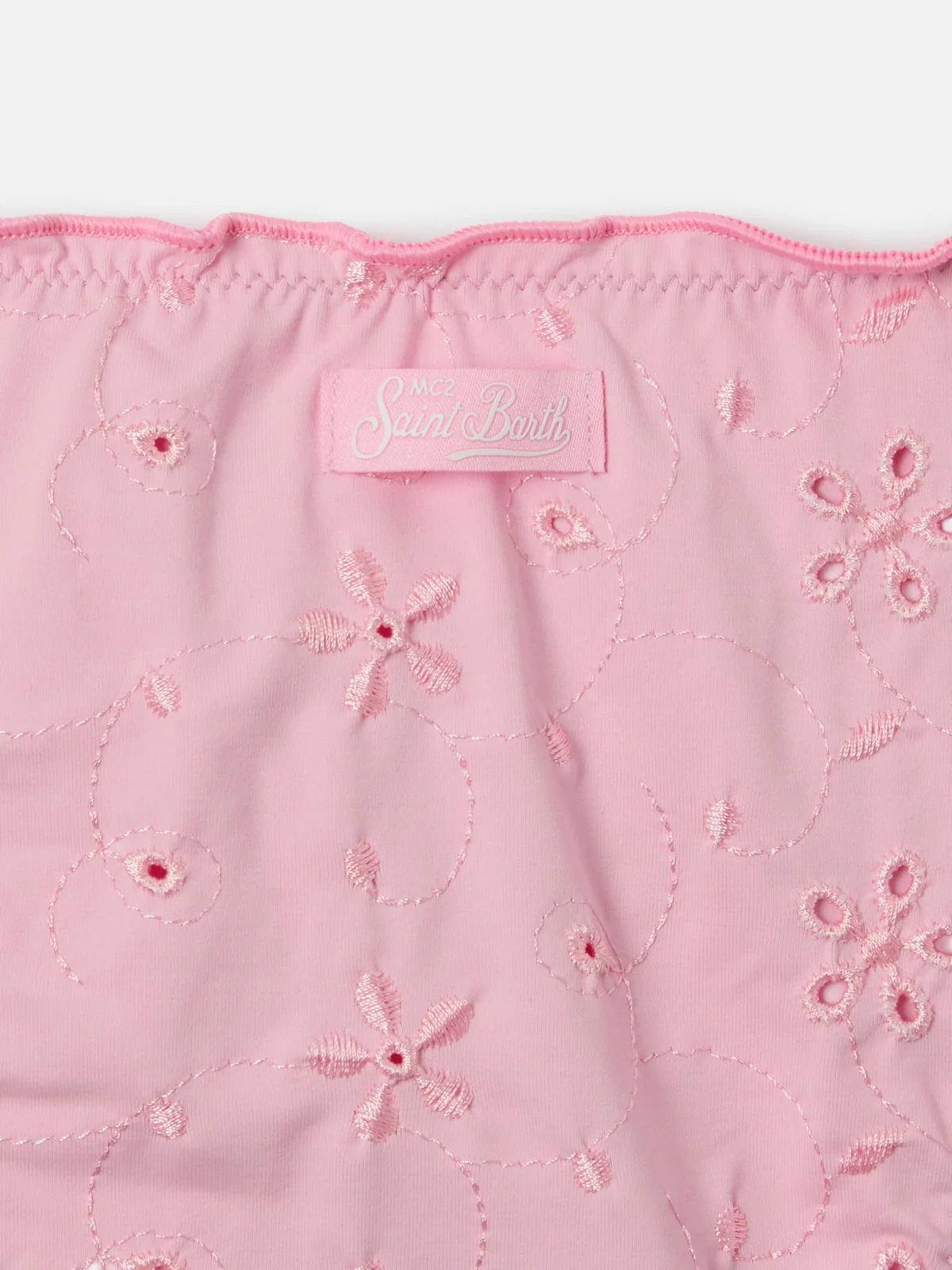 MC2 SAINT BARTH Costume da bagno Bambine e ragazze  CRIS 00705L SANGALLO FLOWER EMBRY 20 - Image 3