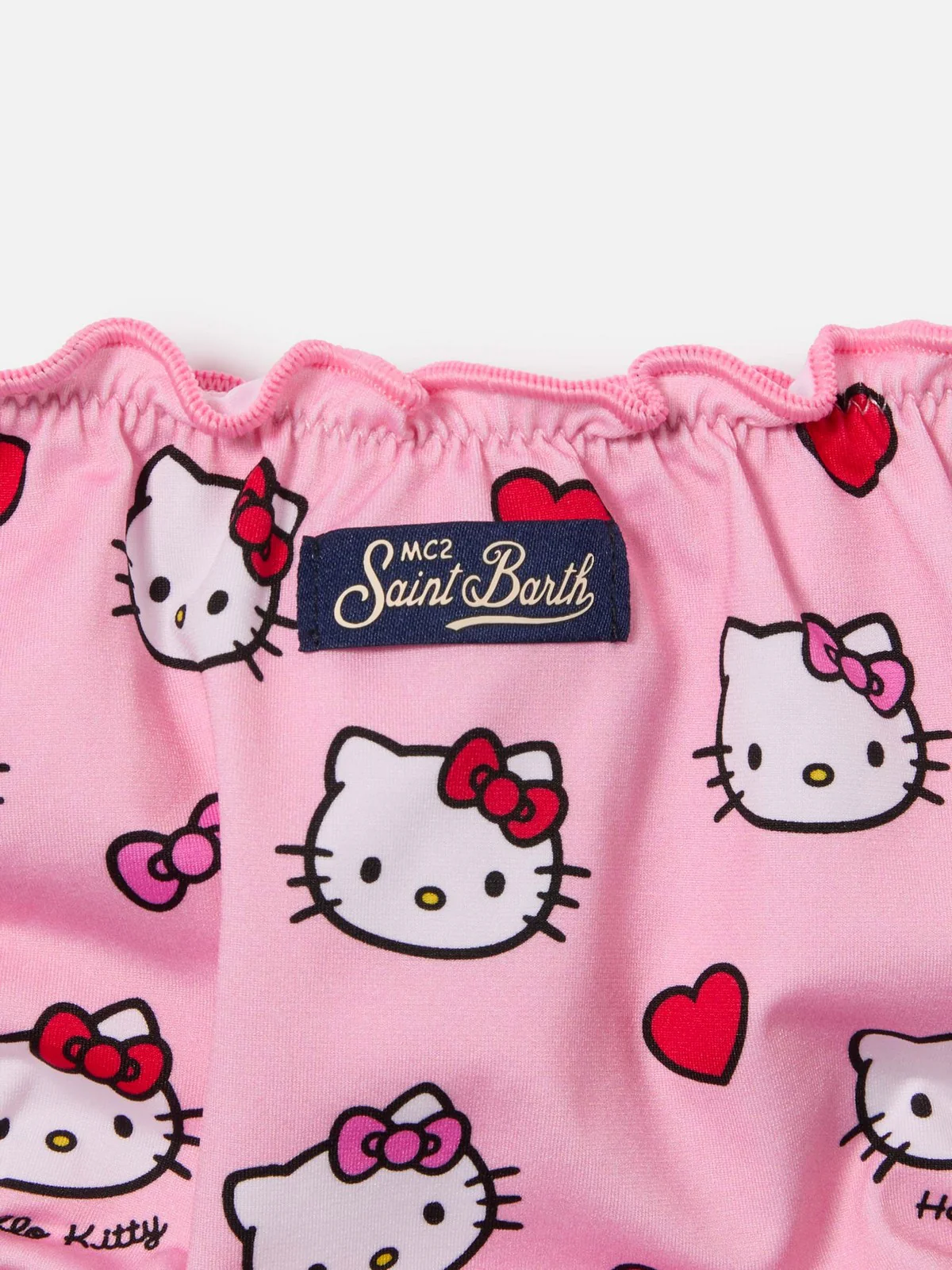 MC2 SAINT BARTH Costume da bagno Bambine e ragazze  CRIS 02444L HELLO KITTY FACE 20 - Image 3