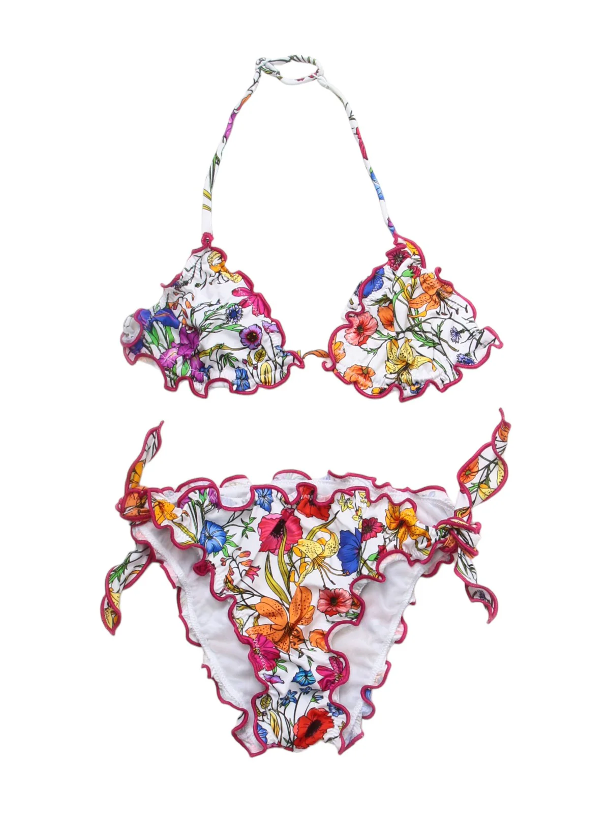 MC2 SAINT BARTH Costume da bagno Bambine e ragazze  CRIS 04953D Bianco - Image 2