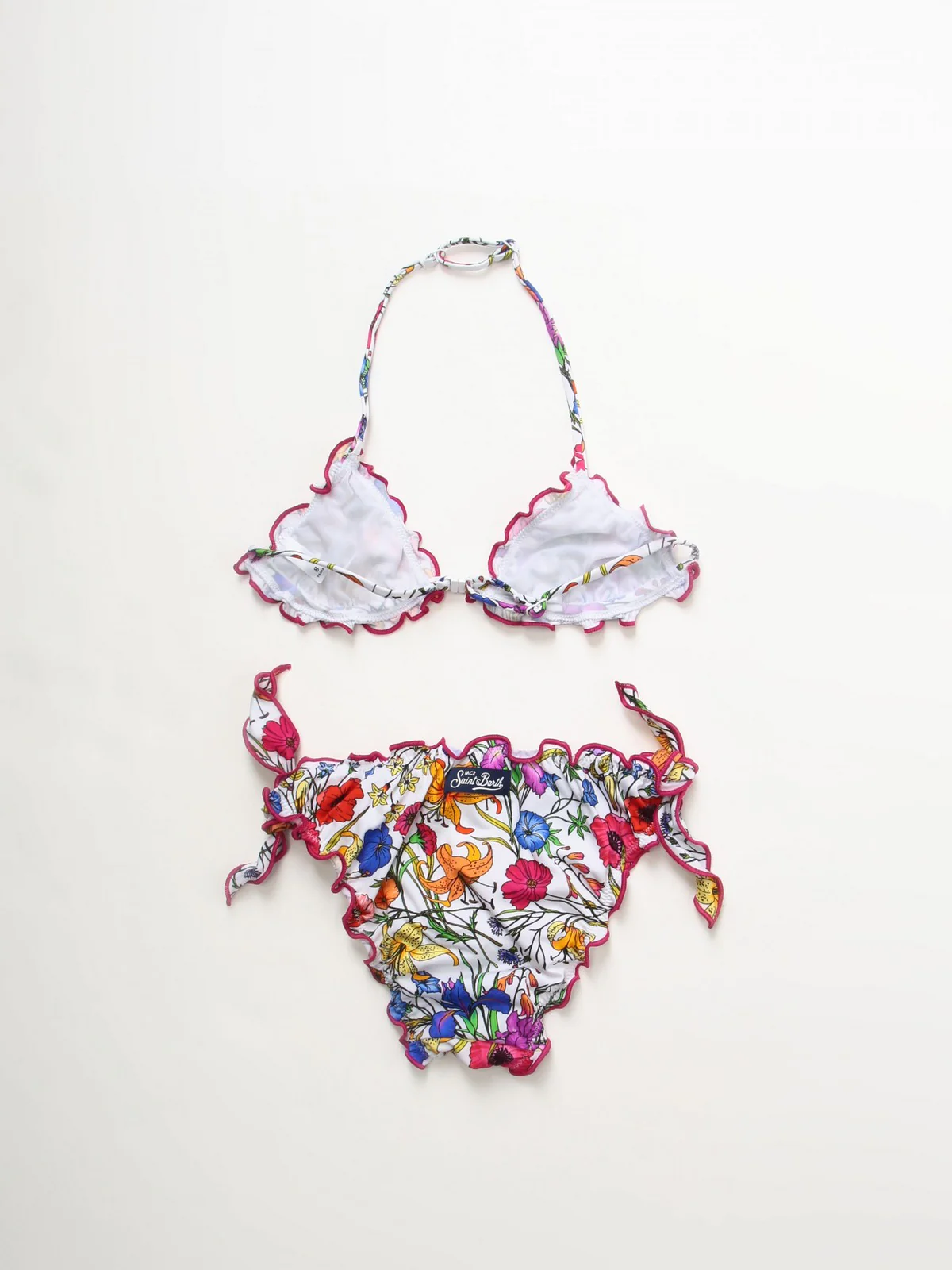 MC2 SAINT BARTH Costume da bagno Bambine e ragazze  CRIS 04953D Bianco - Image 3