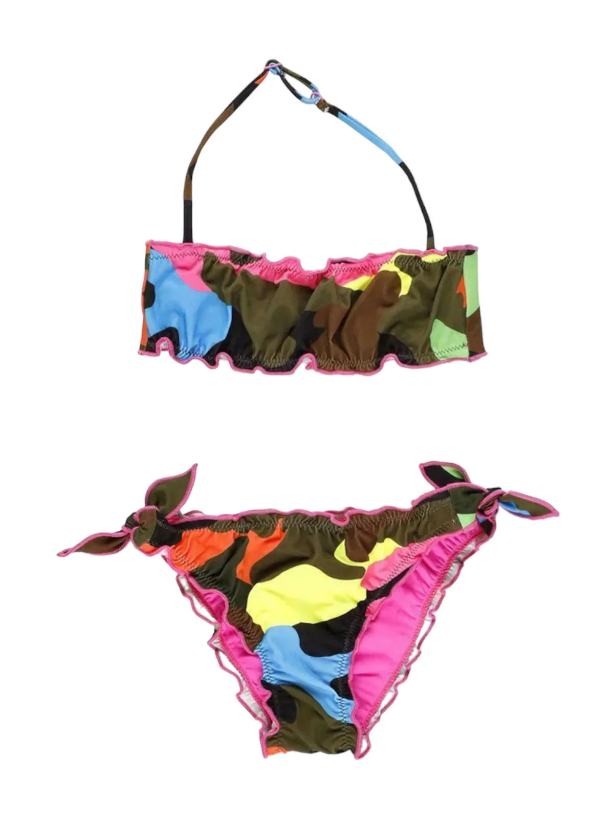 MC2 SAINT BARTH Costume da bagno Bambine e ragazze  EMY 00366D Verde - Image 2