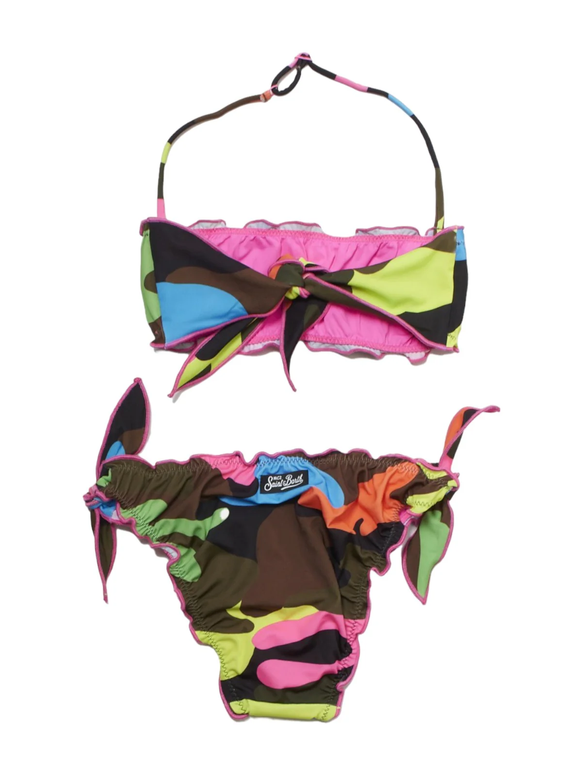 MC2 SAINT BARTH Costume da bagno Bambine e ragazze  EMY 00366D Verde - Image 5