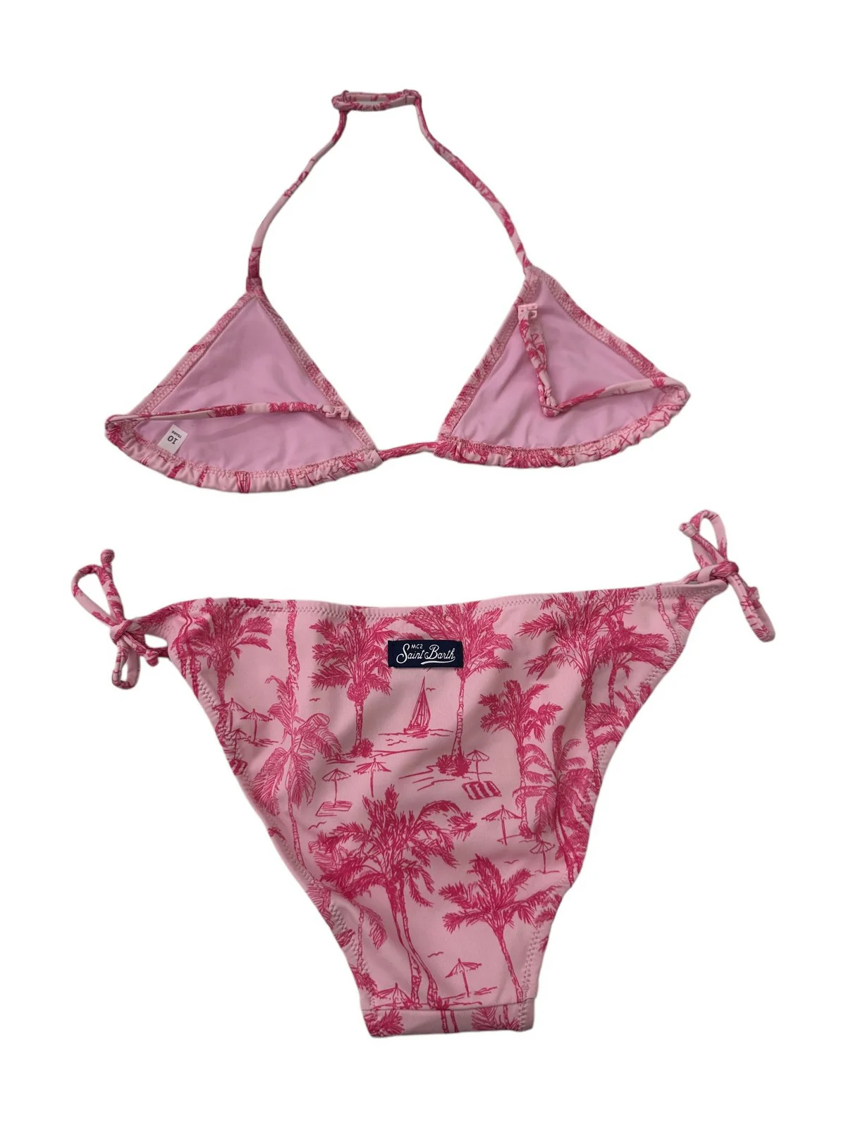 MC2 SAINT BARTH Costume da bagno Bambine e ragazze  HOLLY 00681F Rosa - Image 2