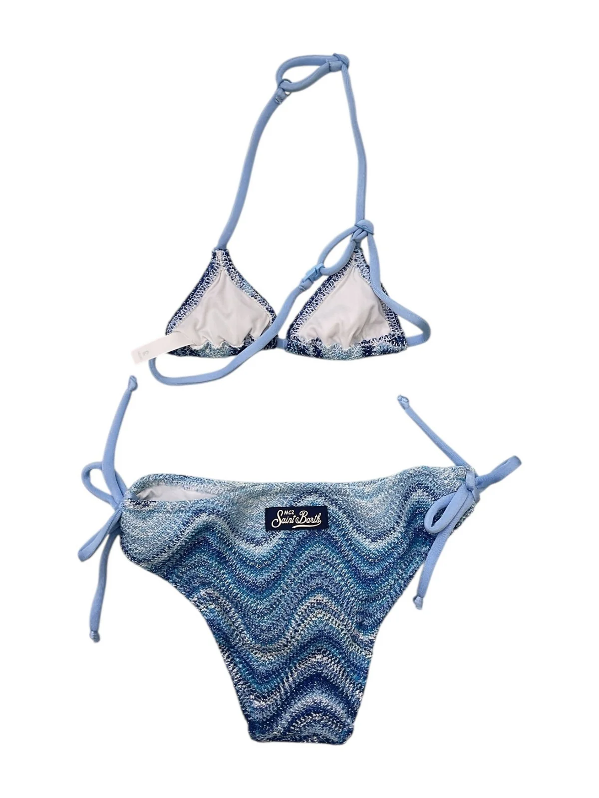 MC2 SAINT BARTH Costume da bagno Bambine e ragazze  HOLLY 01128L RACHEL SEA WAVE SOFT 32 - Image 3