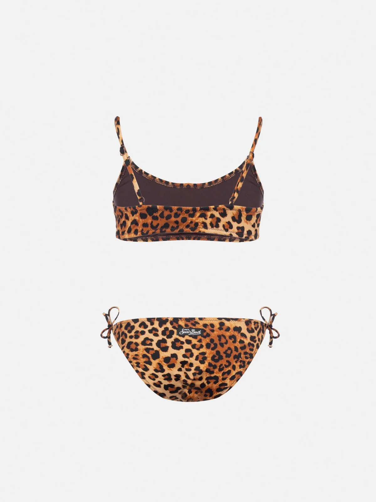 MC2 SAINT BARTH Costume da bagno Bambine e ragazze  JAIDEN 00190L SAND LEOPARD 19 - Image 2