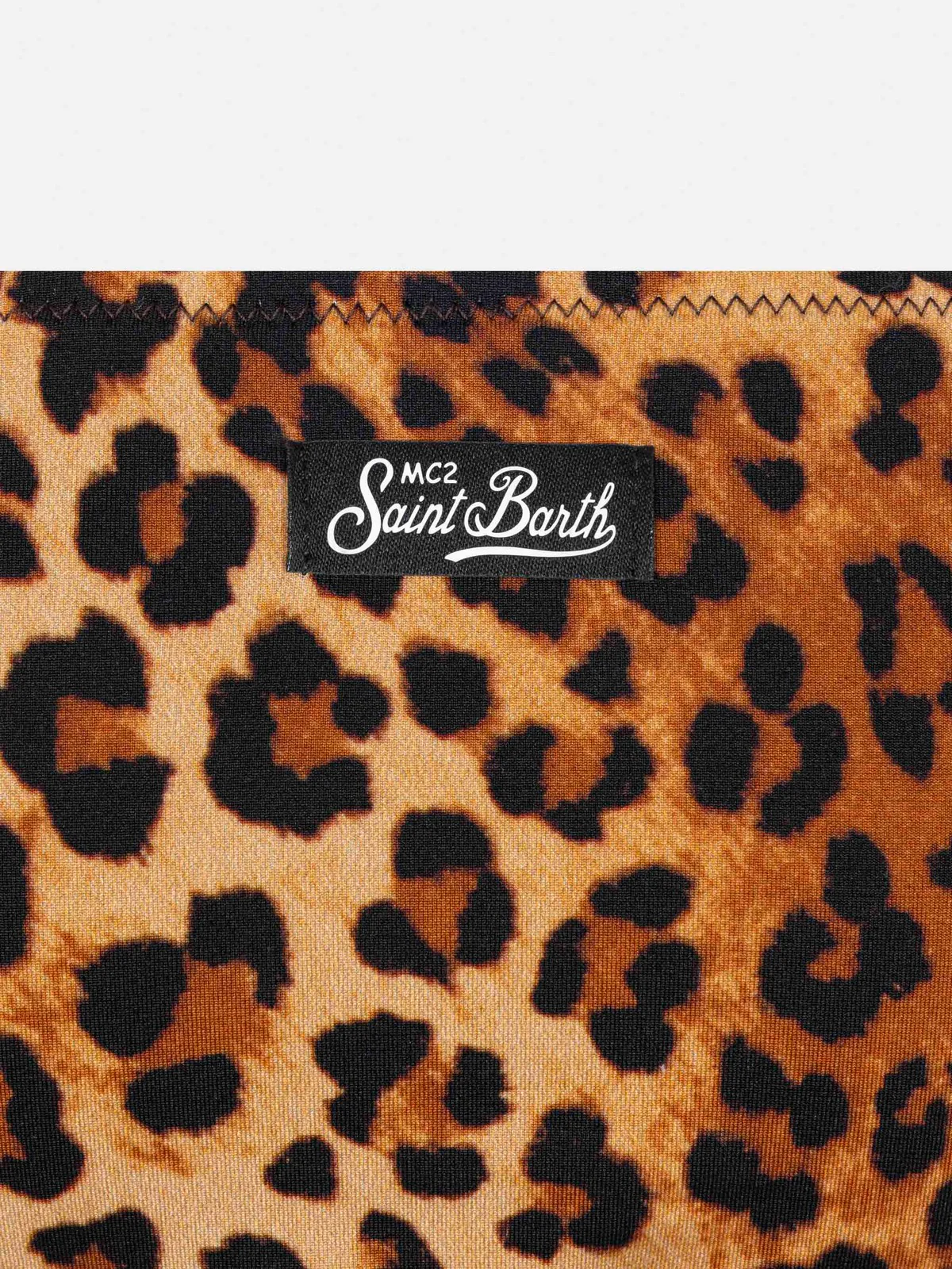 MC2 SAINT BARTH Costume da bagno Bambine e ragazze  JAIDEN 00190L SAND LEOPARD 19 - Image 3