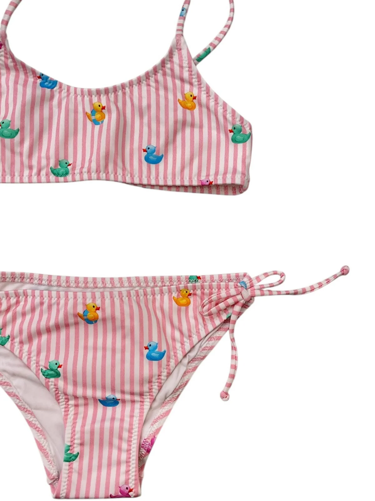 MC2 SAINT BARTH Costume da bagno Bambine e ragazze  JAIDEN 04141L DUCKY PASTEL STRIPES S 21 - Image 2
