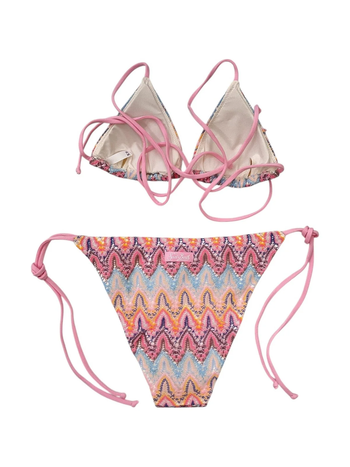 MC2 SAINT BARTH Costume da bagno Bambine e ragazze  LEAH TEEN 03236L RACHEL TWIST PASTEL - Image 3
