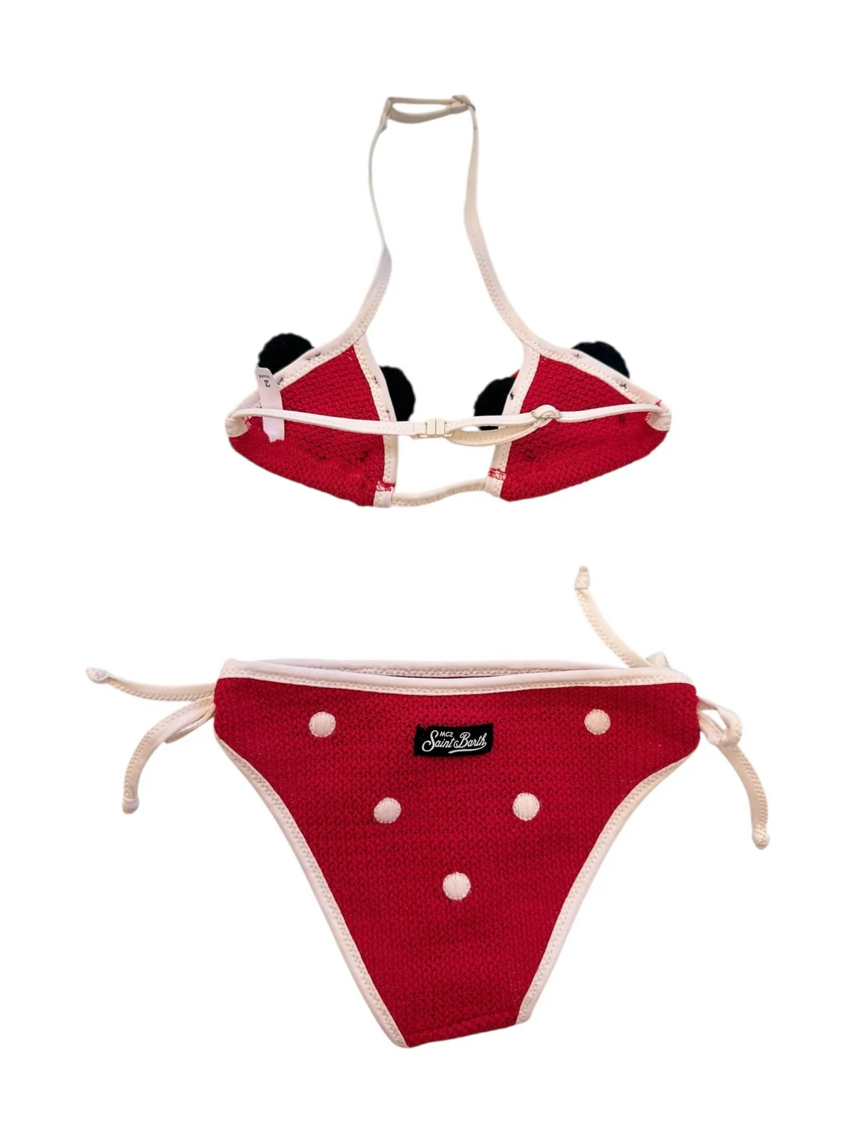 MC2 SAINT BARTH Costume da bagno Bambine e ragazze  LILA 00053H CROCHET MINNIE PATCH 41 - Image 3