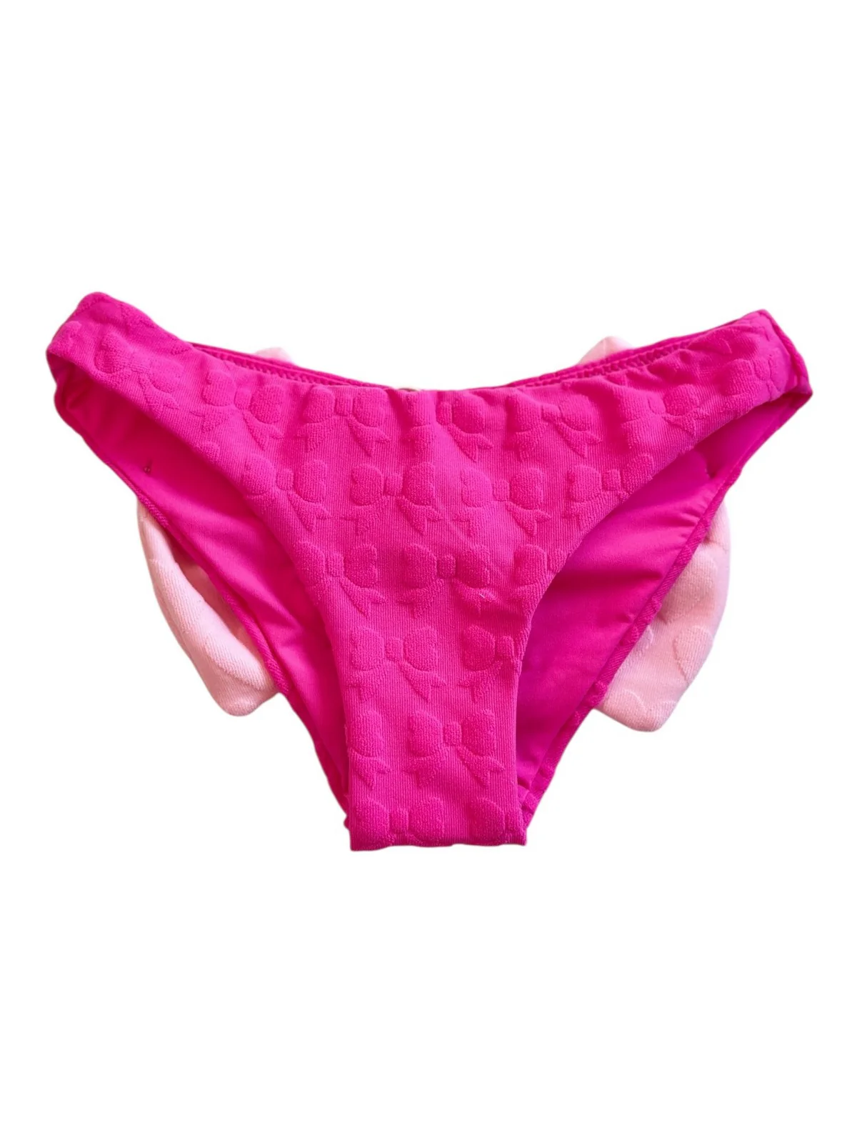 MC2 SAINT BARTH Costume da bagno Bambine e ragazze  MADAME 00028H LYCRA EMBOSSED BOW 77 - Image 2