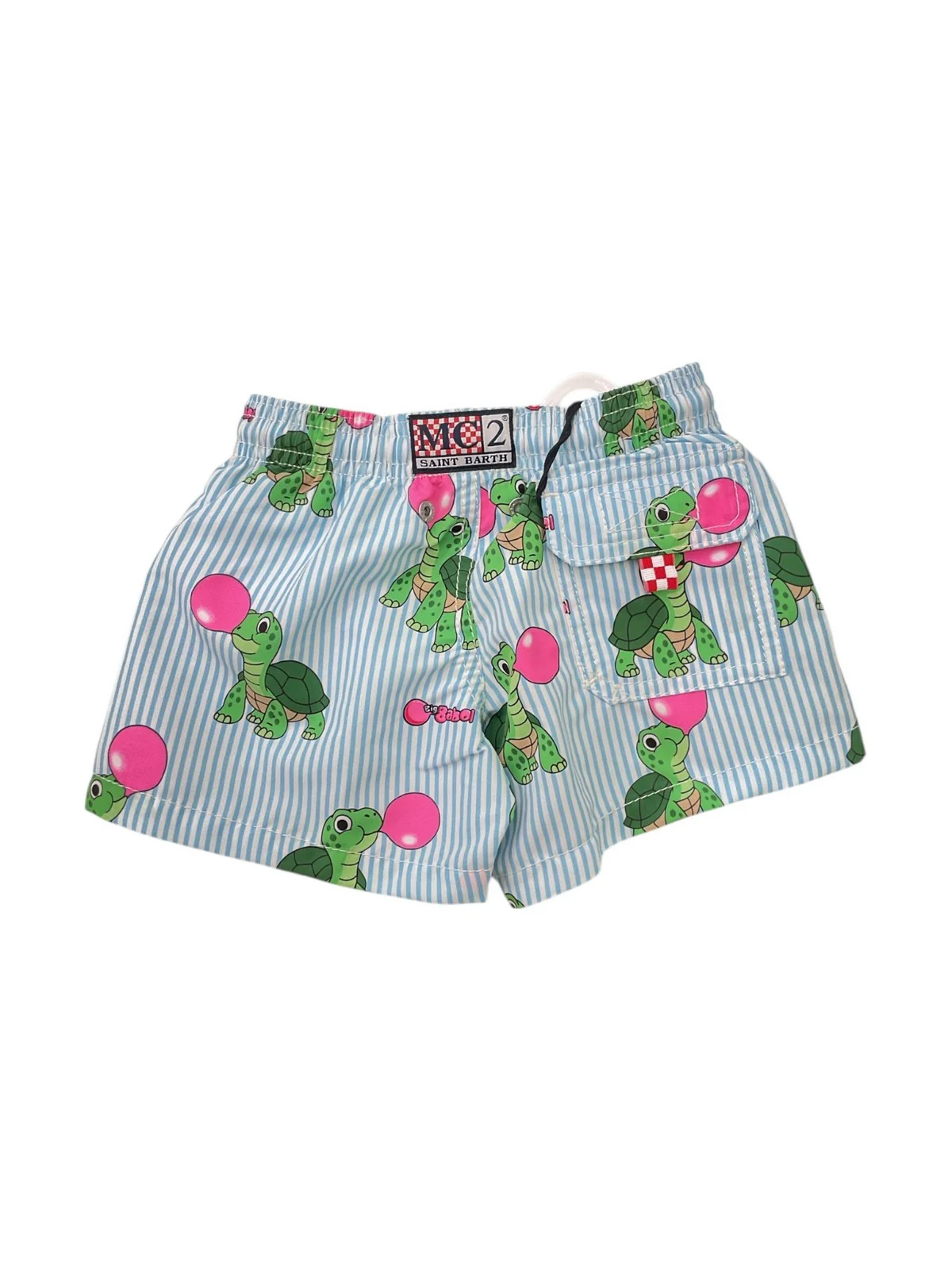 MC2 SAINT BARTH Costume da bagno Bambini e ragazzi  JEAN 02201L BIG BABOL TURTLE STRIPES 30 - Image 3