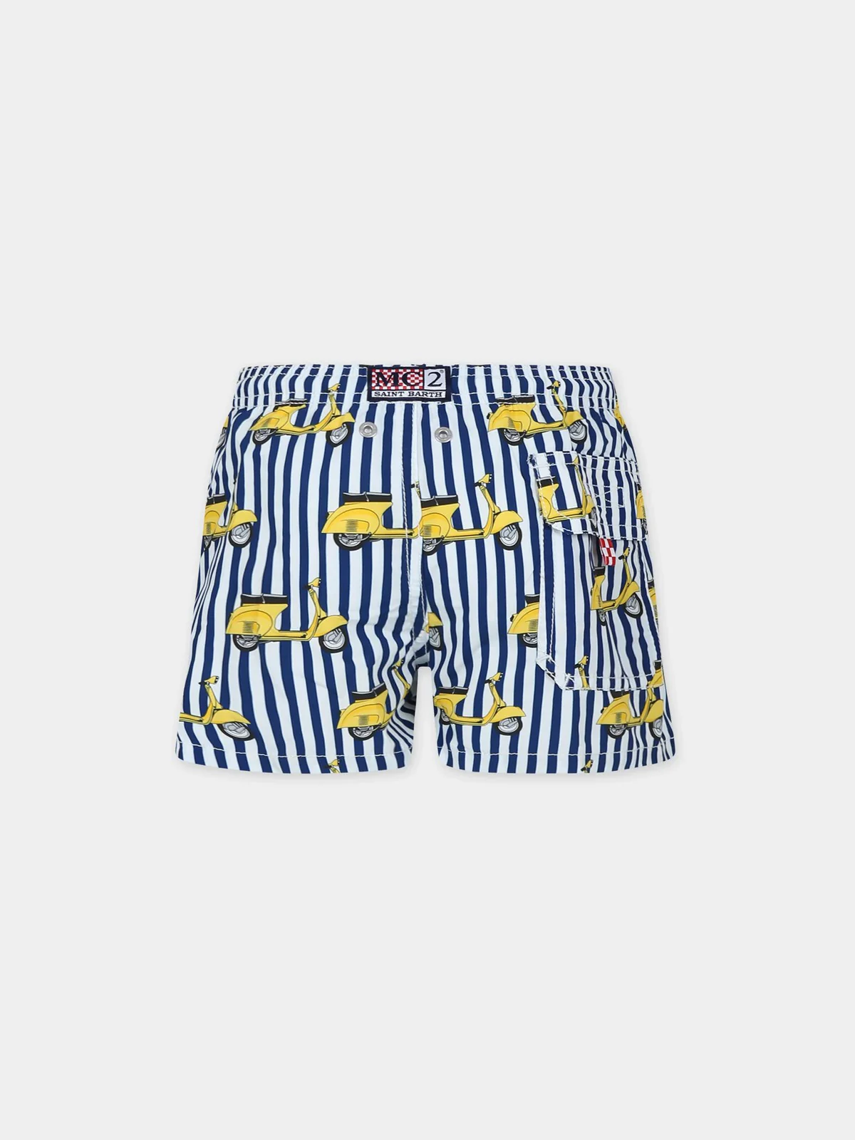 MC2 SAINT BARTH Costume da bagno Bambini e ragazzi  JEAN 03211F Blu - Image 2