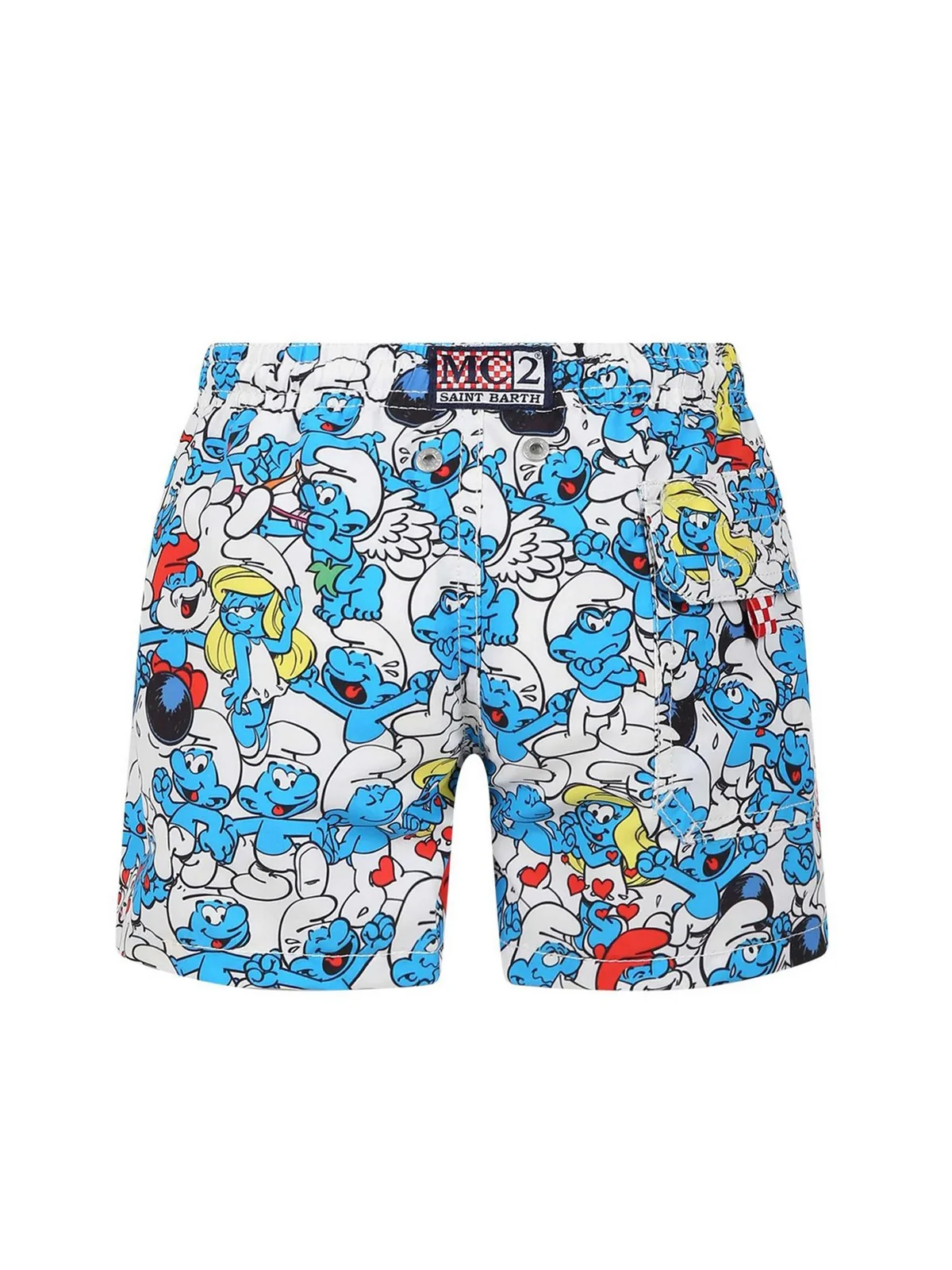 MC2 SAINT BARTH Costume da bagno Bambini e ragazzi  JEAN 03382F Bianco - Image 2