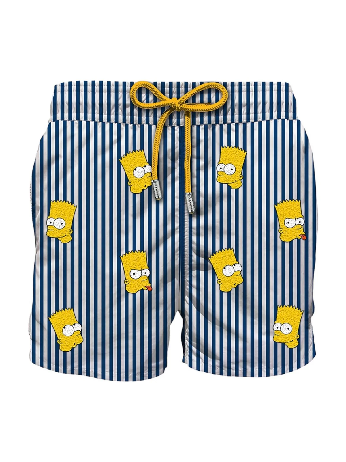 MC2 SAINT BARTH Costume da bagno Bambini e ragazzi JEAN EMBROIDERY 02030F Blu