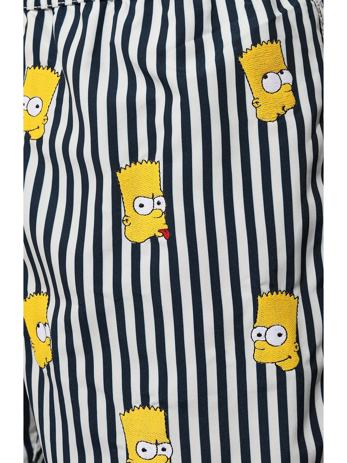 MC2 SAINT BARTH Costume da bagno Bambini e ragazzi JEAN EMBROIDERY 02030F Blu - Image 2