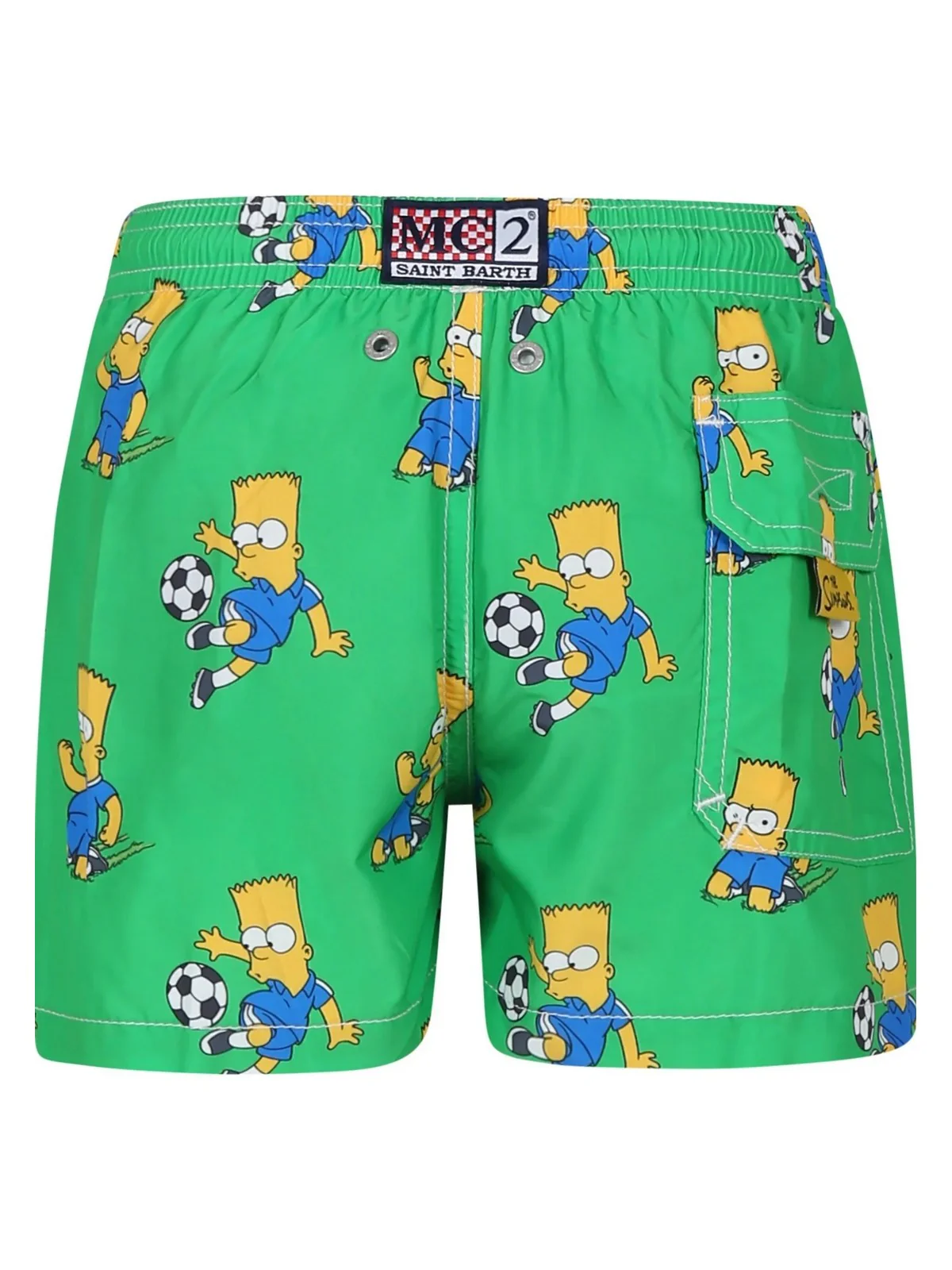 MC2 SAINT BARTH Costume da bagno Bambini e ragazzi  JEAN LIGHTING 02680F Verde - Image 2