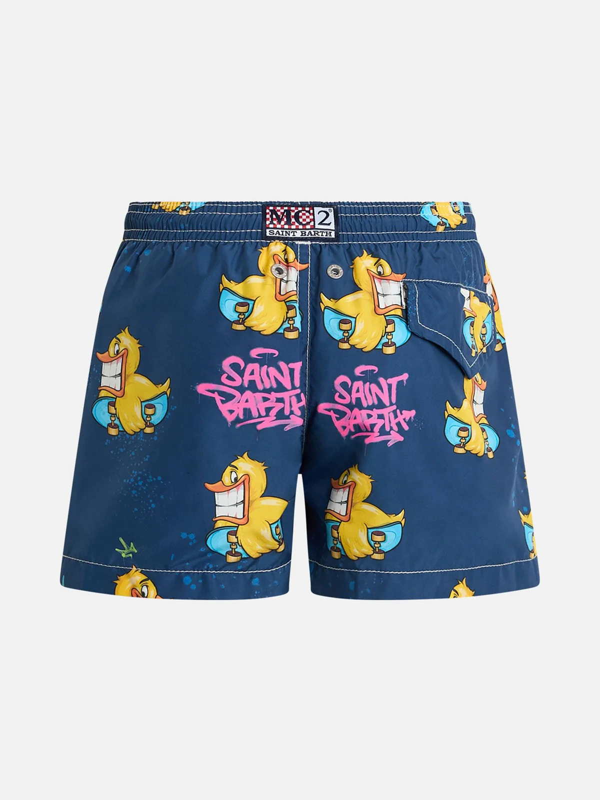 MC2 SAINT BARTH Costume da bagno Bambini e ragazzi  JEAN LIGHTING 03152F Blu - Image 2