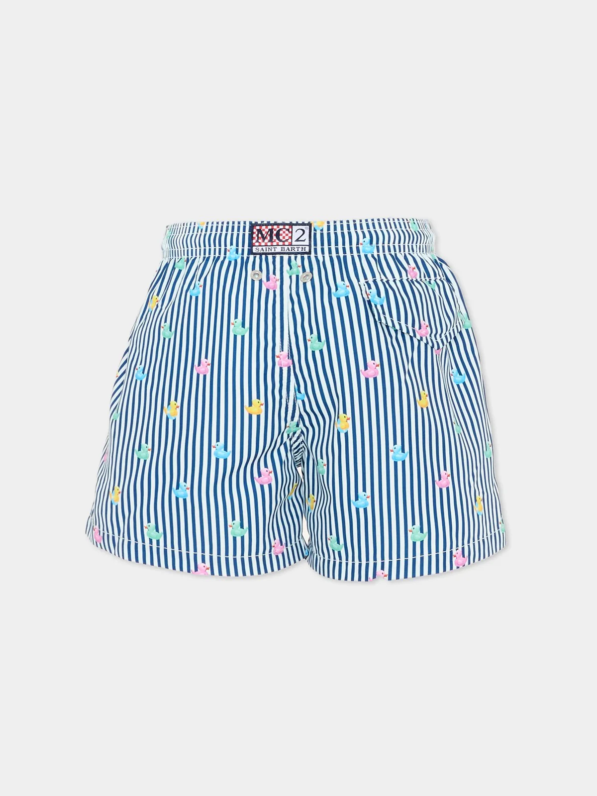 MC2 SAINT BARTH Costume da bagno Bambini e ragazzi JEAN LIGHTING 03290L DUCKY PASTEL STRIPES S 61 - Image 2