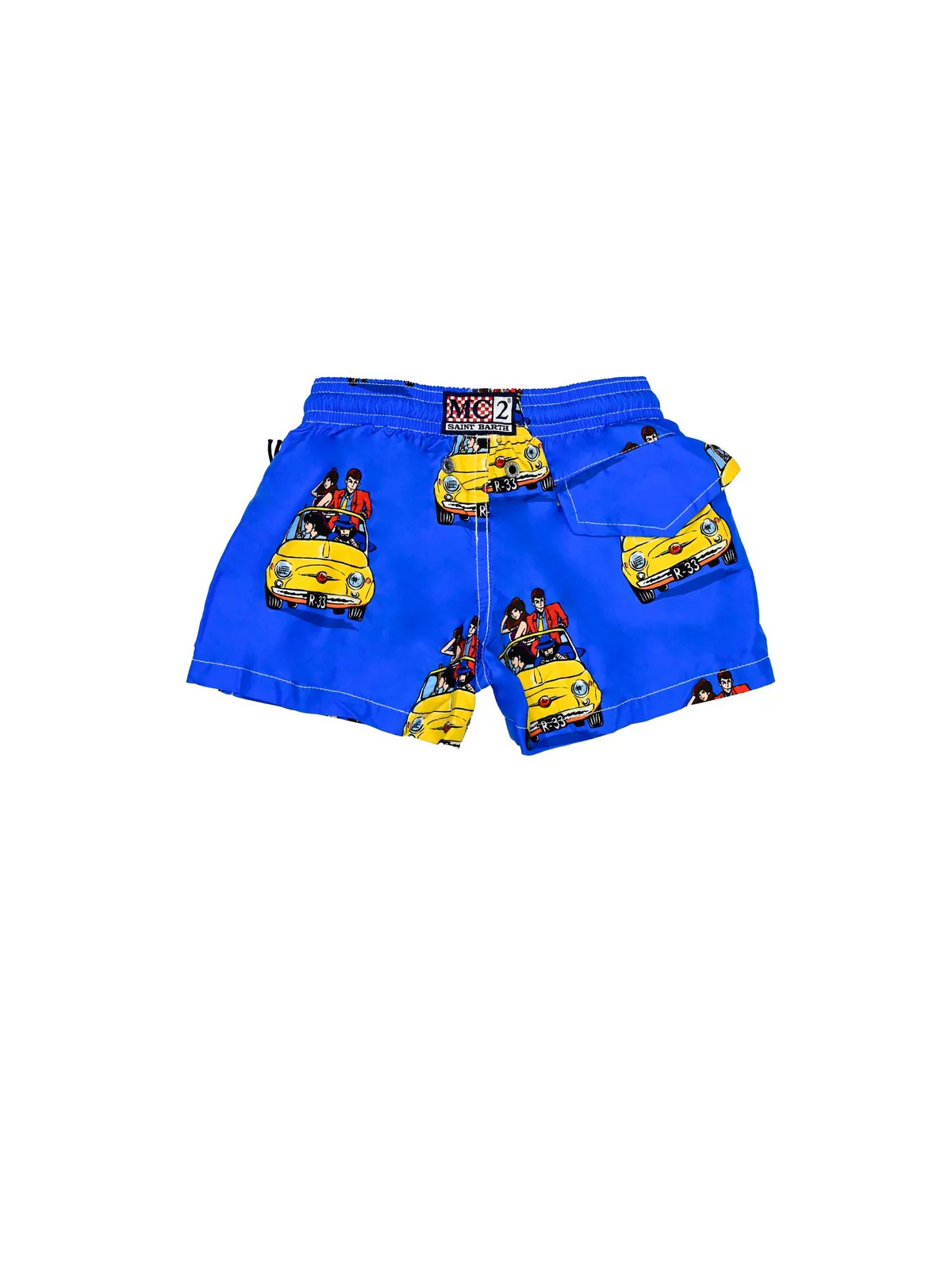 MC2 SAINT BARTH Costume da bagno Bambini e ragazzi  JEAN LIGHTING 03481F Blu - Image 2