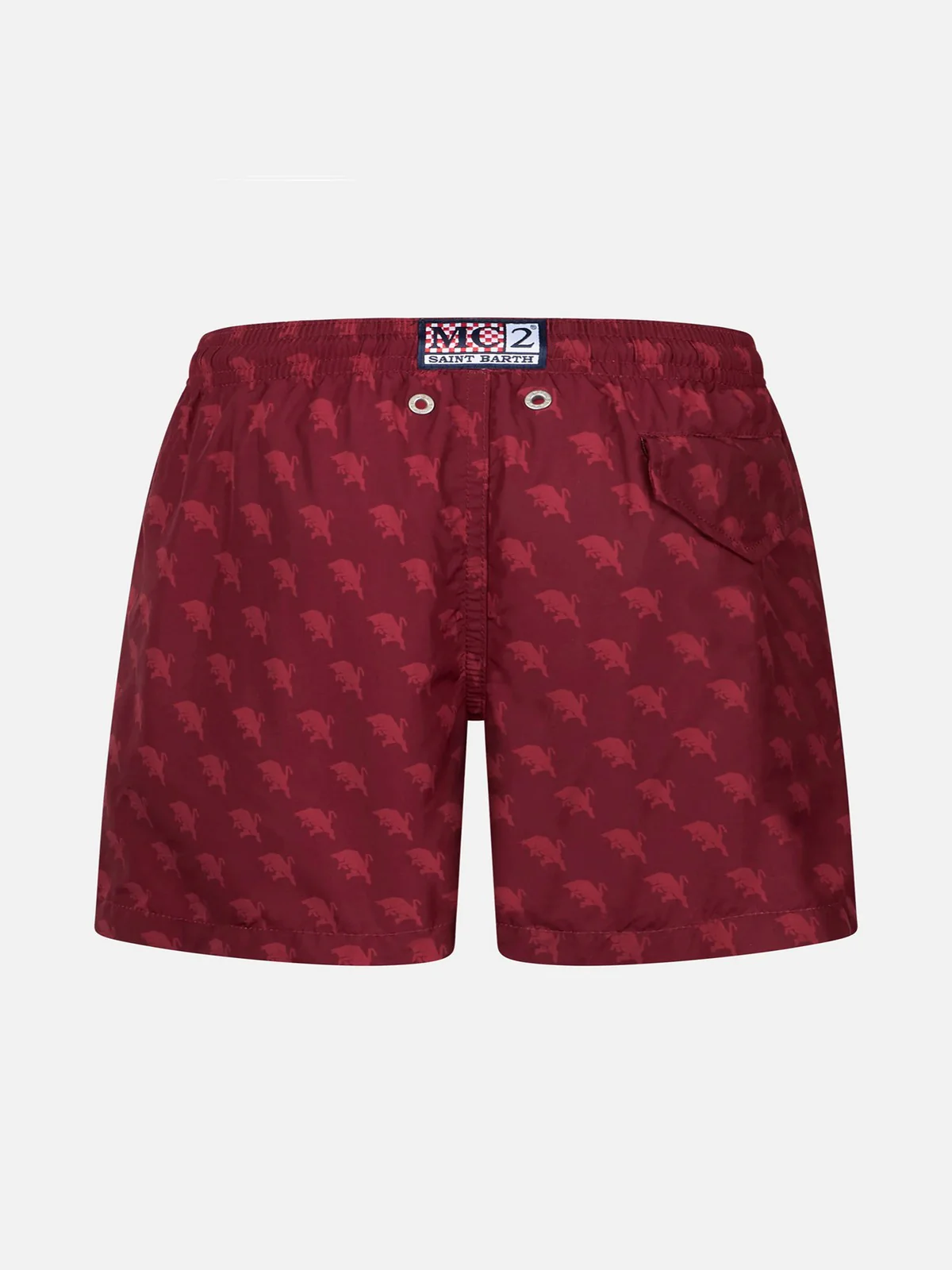 MC2 SAINT BARTH Costume da bagno Bambini e ragazzi  JEAN LIGHTING 04844H Rosso - Image 2