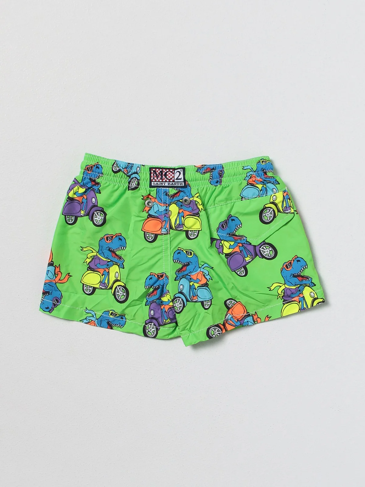 MC2 SAINT BARTH Costume da bagno Bambini e ragazzi  JEAN LIGHTING 05576D Verde - Image 2
