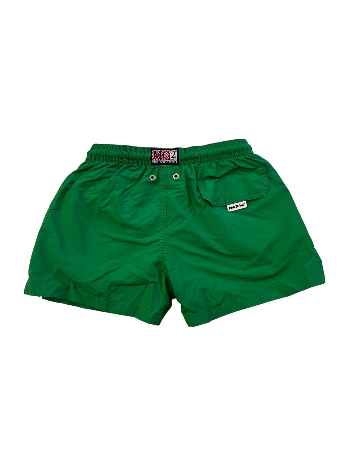 MC2 SAINT BARTH Costume da bagno Bambini e ragazzi JEAN LIGHTING PANTONE 00287F Verde - Image 2