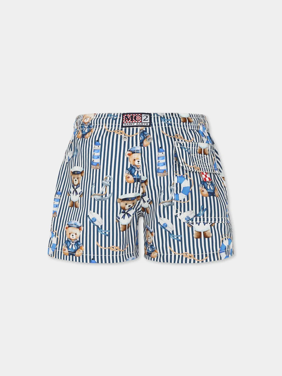 MC2 SAINT BARTH Costume da bagno Bambini e ragazzi  JOELL 04838H Blu - Image 2