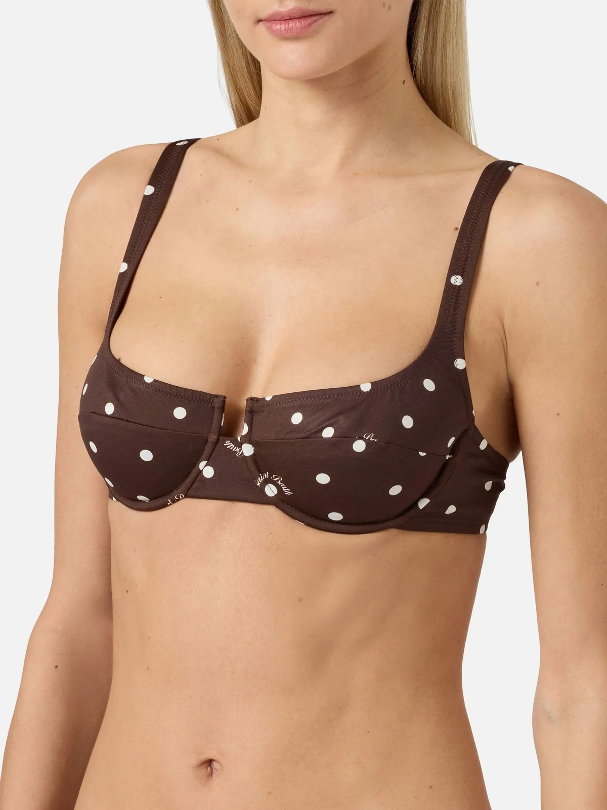 MC2 SAINT BARTH Costume da bagno Donna  AMIRA 03524L CORIANDOL POIS 18 - Image 2