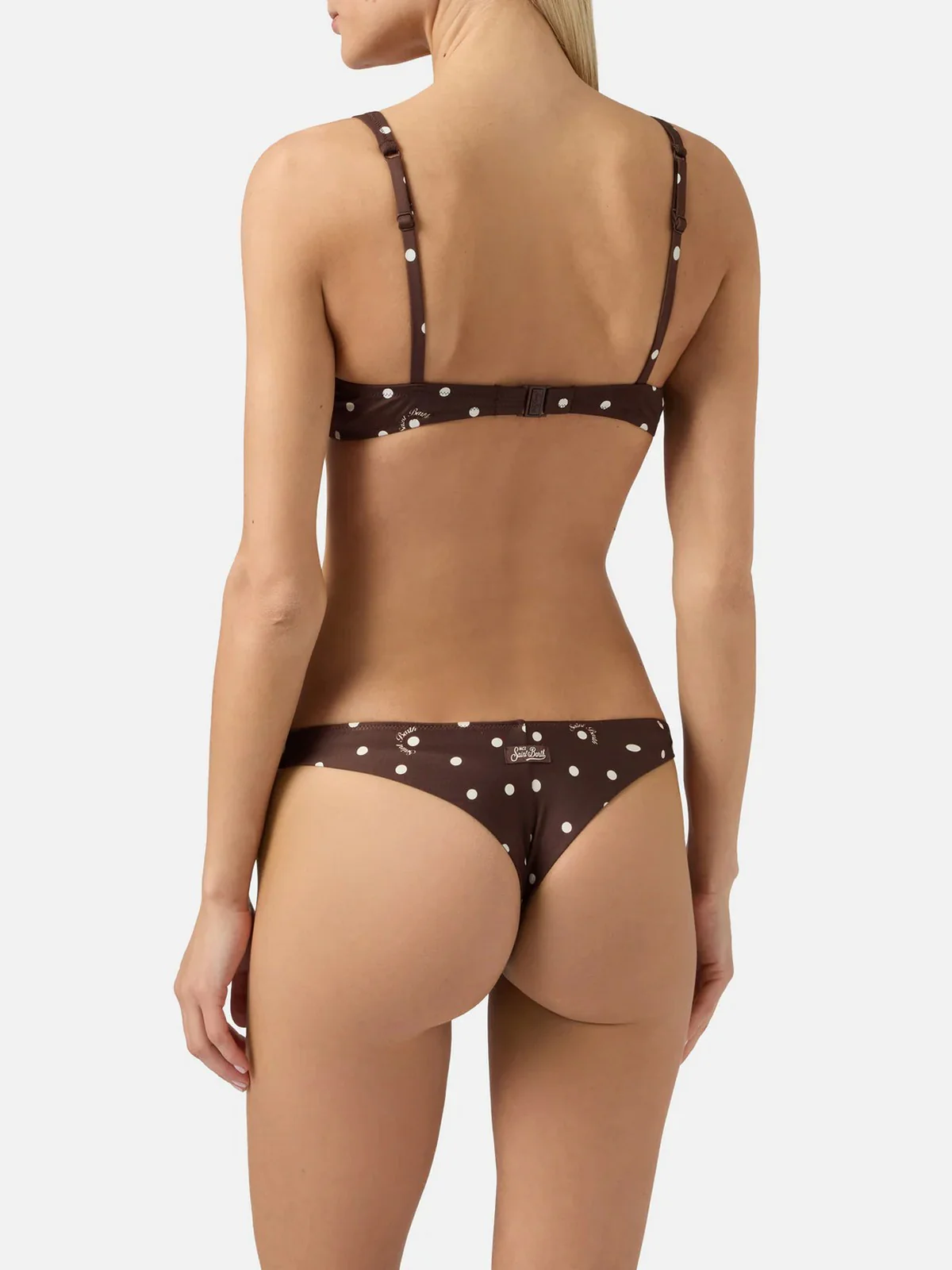 MC2 SAINT BARTH Costume da bagno Donna  AMIRA 03524L CORIANDOL POIS 18 - Image 4