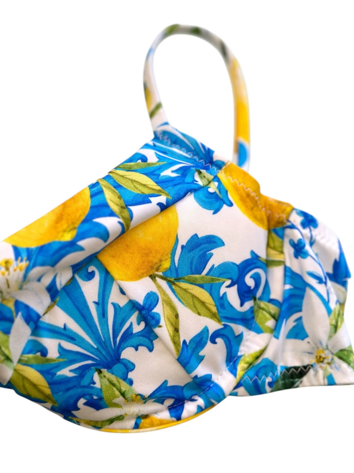 MC2 SAINT BARTH Costume da bagno Donna  BEA 06703H BAROQUE LEMON 01 - Image 2