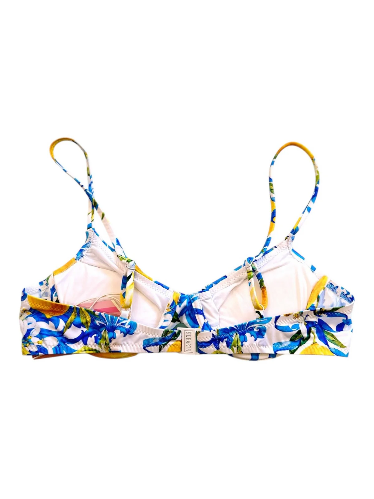 MC2 SAINT BARTH Costume da bagno Donna  BEA 06703H BAROQUE LEMON 01 - Image 4