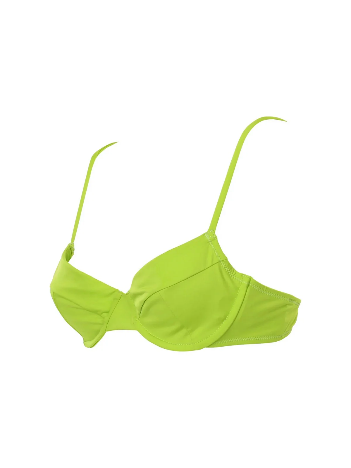 MC2 SAINT BARTH Costume da bagno Donna Bralette BEA 07203D Verde - Image 2