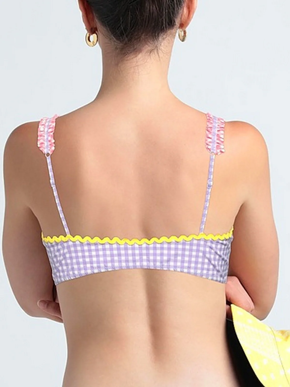 MC2 SAINT BARTH Costume da bagno Donna Bralette JUDY ROUCHES 00243B WAVE - Image 3