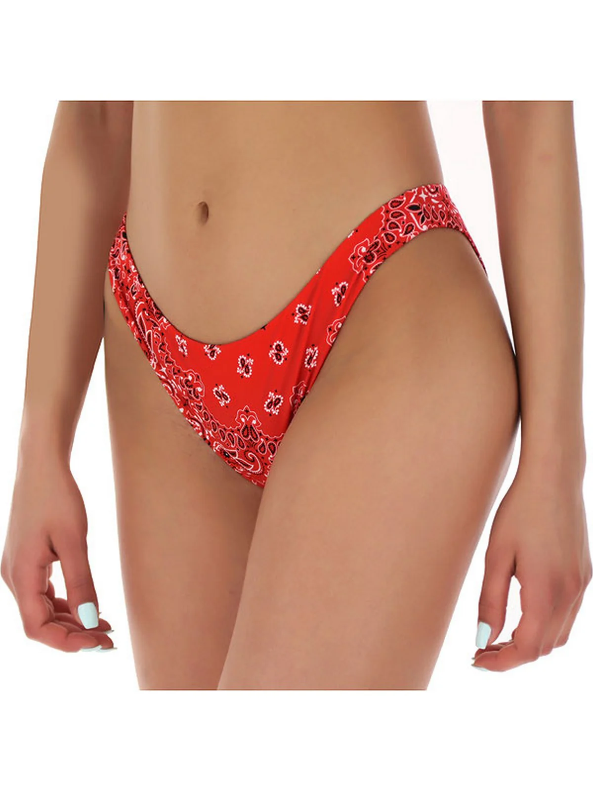 MC2 SAINT BARTH Costume da bagno Donna  ELISE BNDR40 Rosso - Image 3