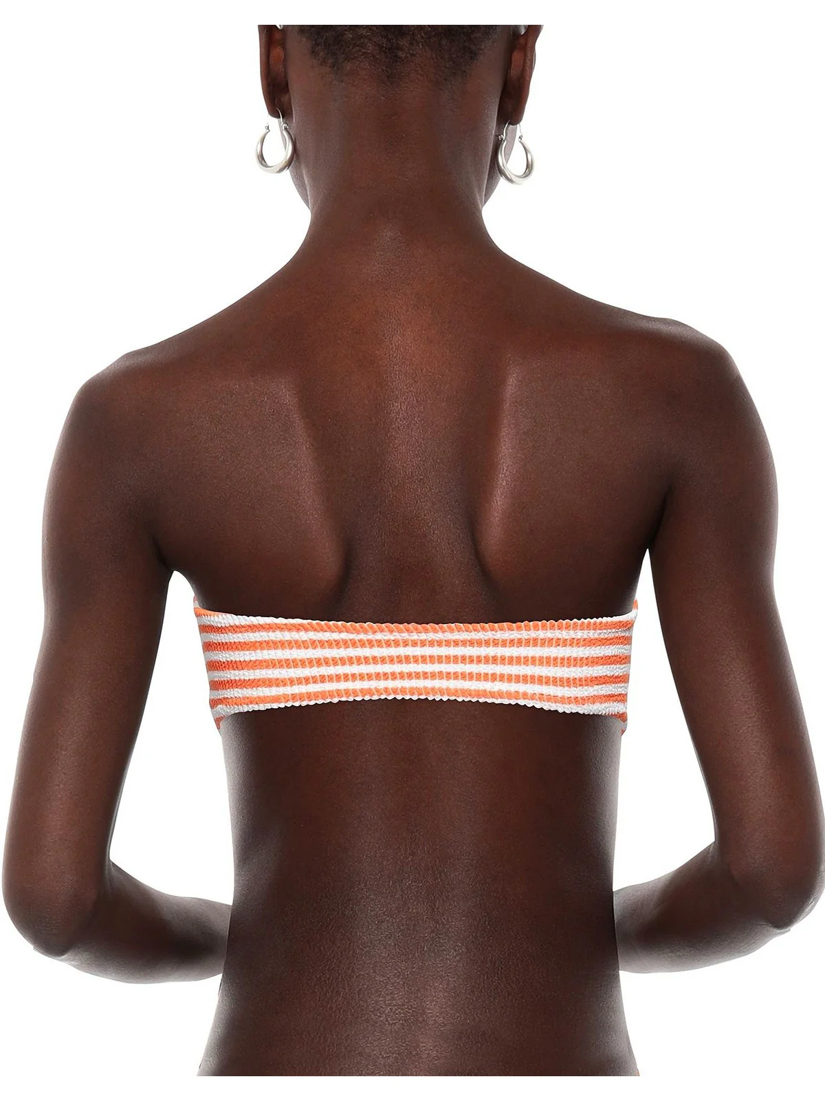 MC2 SAINT BARTH Costume da bagno Donna Fascia YULIA W 00123B Arancione - Image 3