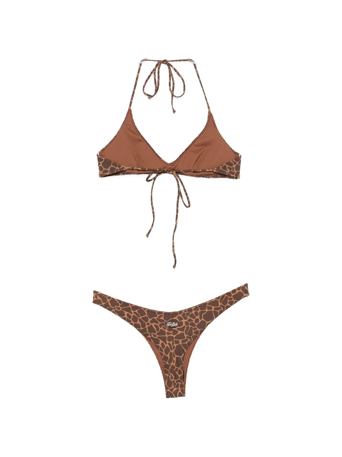 MC2 SAINT BARTH Costume da bagno Donna  HESNI 00900L GIRAFFE SKIN 18 - Image 2