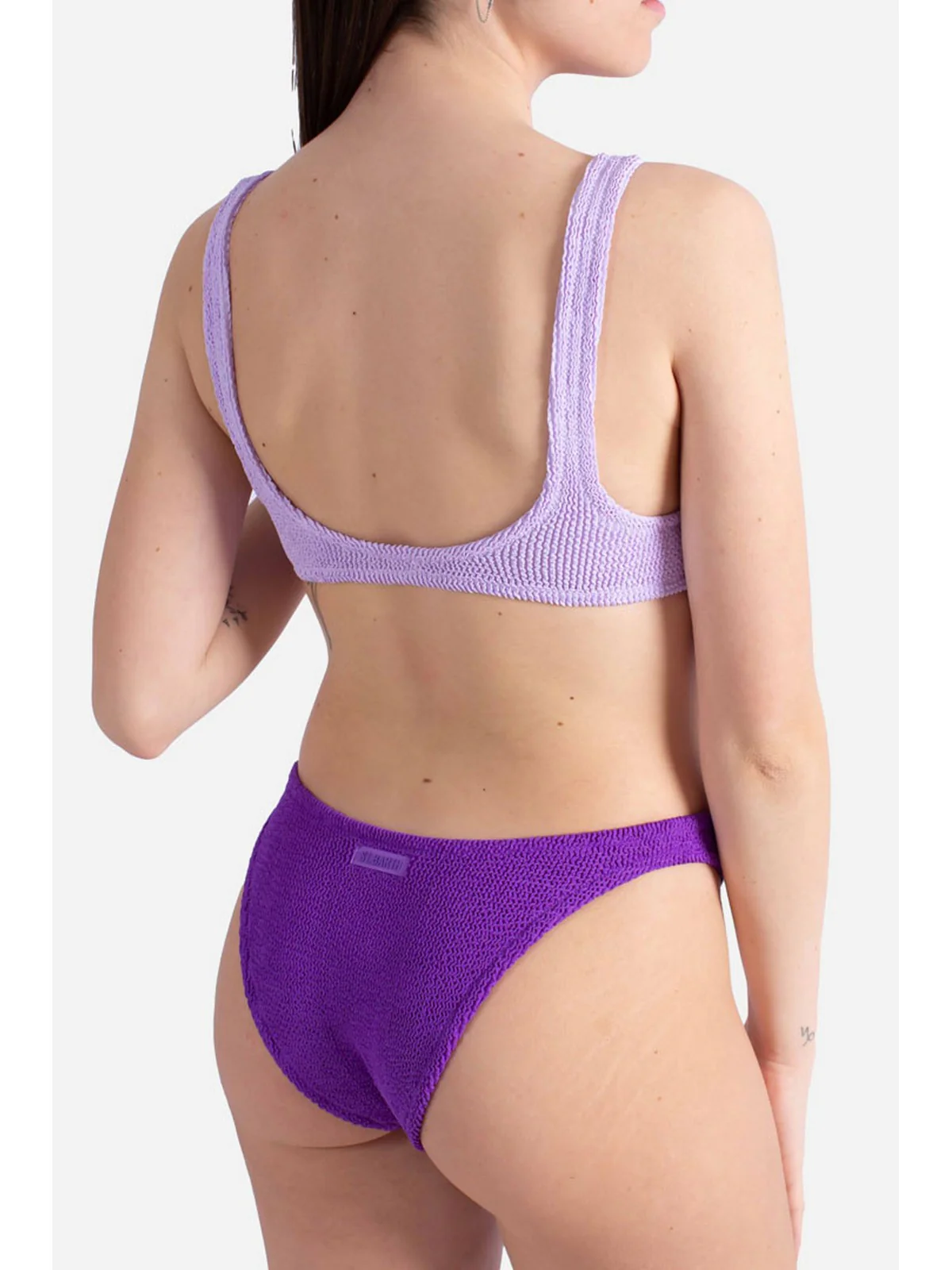 MC2 SAINT BARTH Costume da bagno Donna  LAUREL W 05476F Viola - Image 5