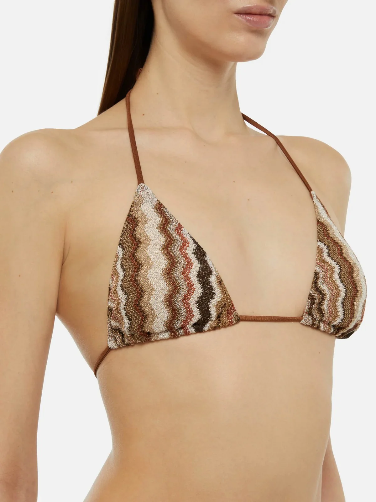 MC2 SAINT BARTH Costume da bagno Donna  LEAH 01060H RACHEL CHEVRON 18 - Image 3