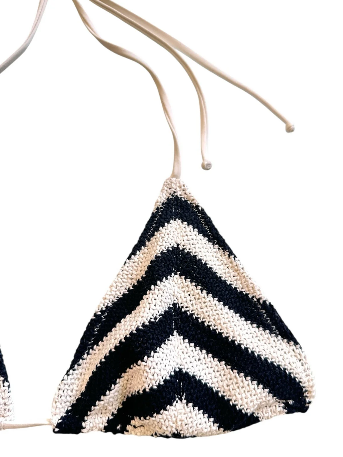 MC2 SAINT BARTH Costume da bagno Donna  LEAH 06121H CROCHET STRIPES 0010 - Image 2