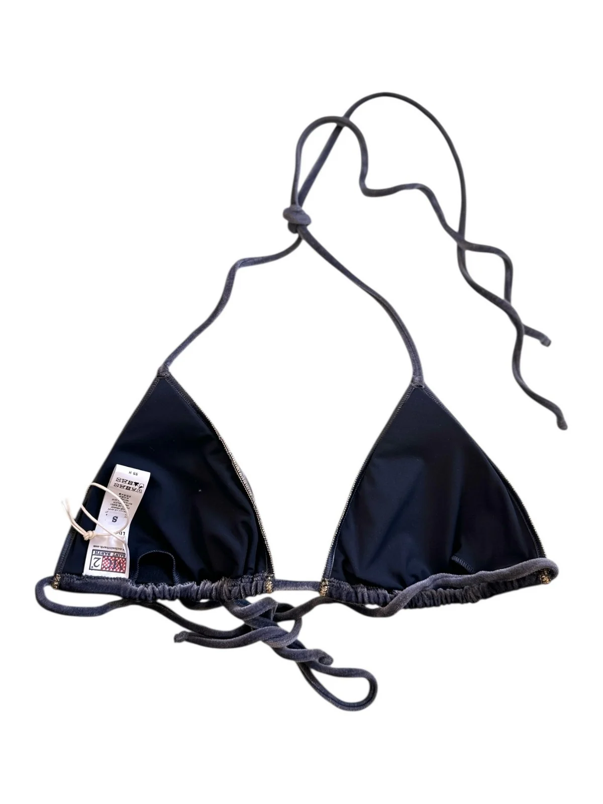 MC2 SAINT BARTH Costume da bagno Donna  LEAH OVERLOCK 06092H VELVET 16H GOLD - Image 3