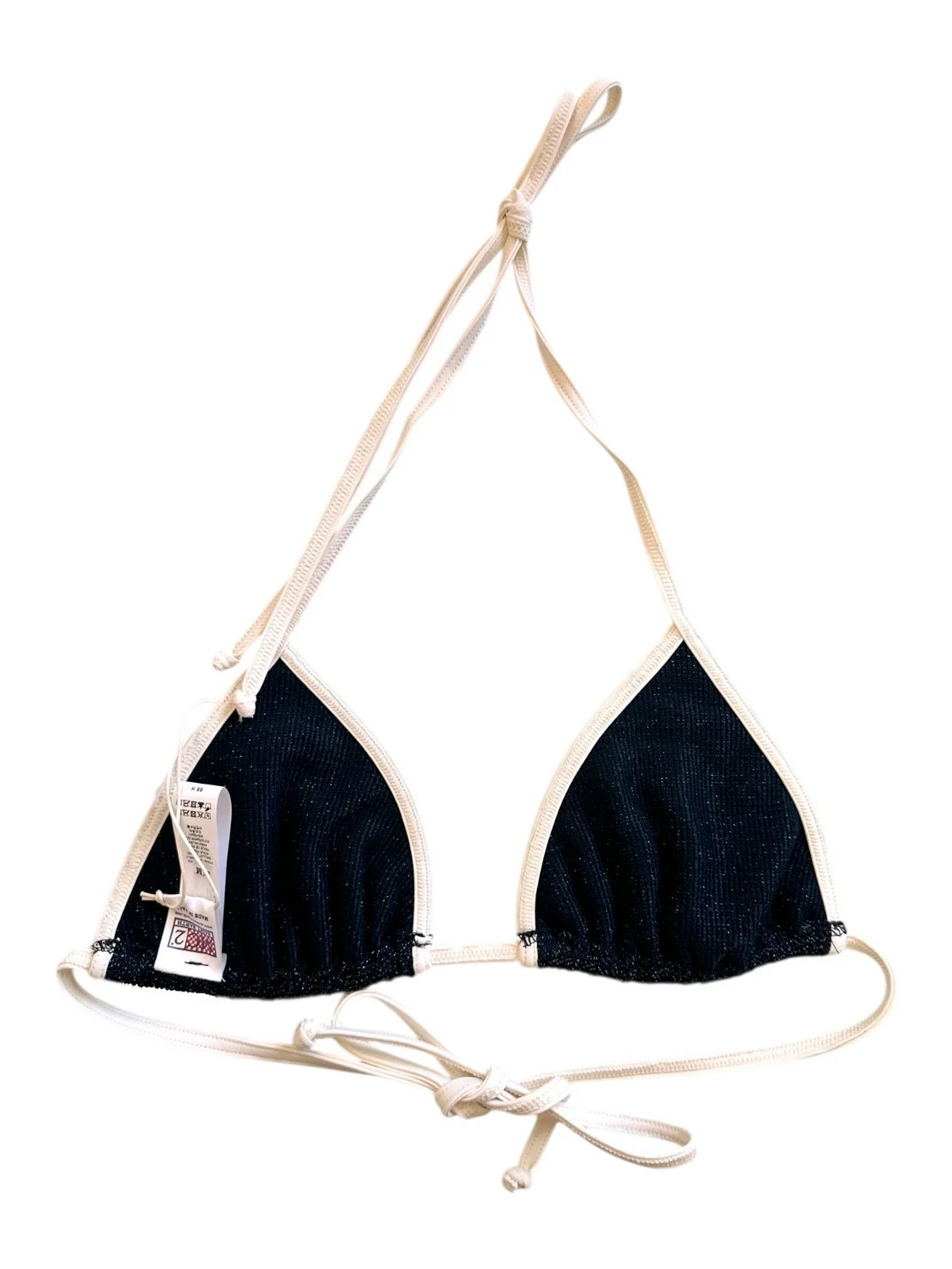 MC2 SAINT BARTH Costume da bagno Donna  LEAH STRING W 03168H CRINKLE LUREX 0010 - Image 3
