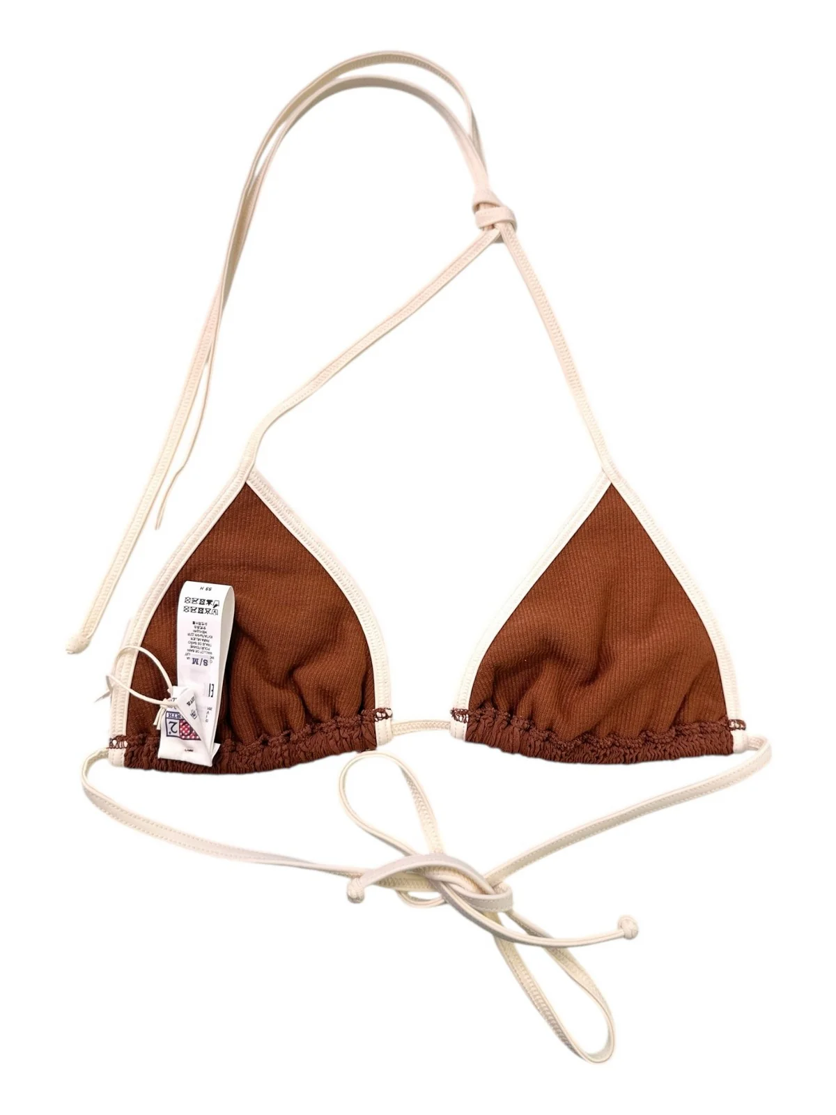 MC2 SAINT BARTH Costume da bagno Donna  LEAH STRING W 05787H CRINKLE 1910 - Image 3