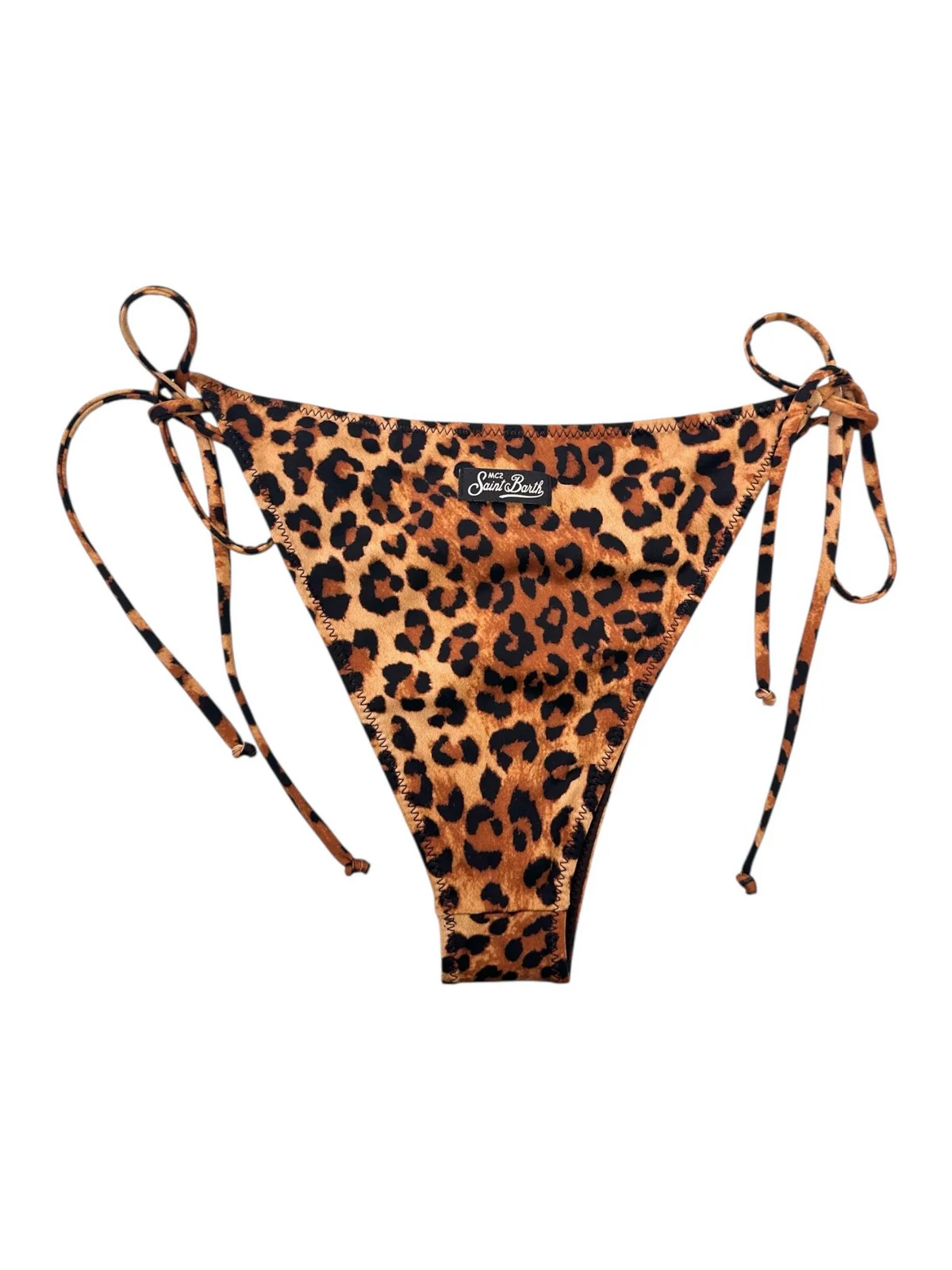 MC2 SAINT BARTH Costume da bagno Donna  MARIELLE 04268H SAND LEOPARD - Image 3