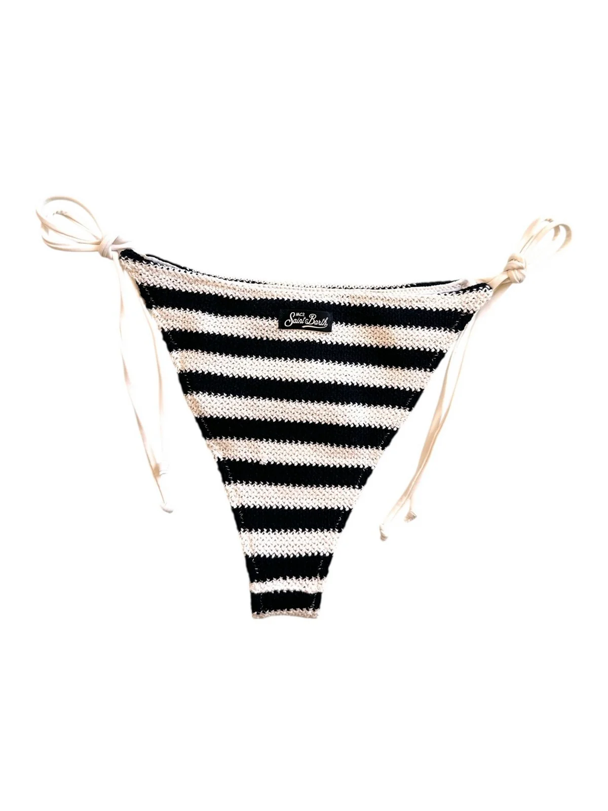 MC2 SAINT BARTH Costume da bagno Donna  MARIELLE 06121H CROCHET STRIPES 0010 - Image 3