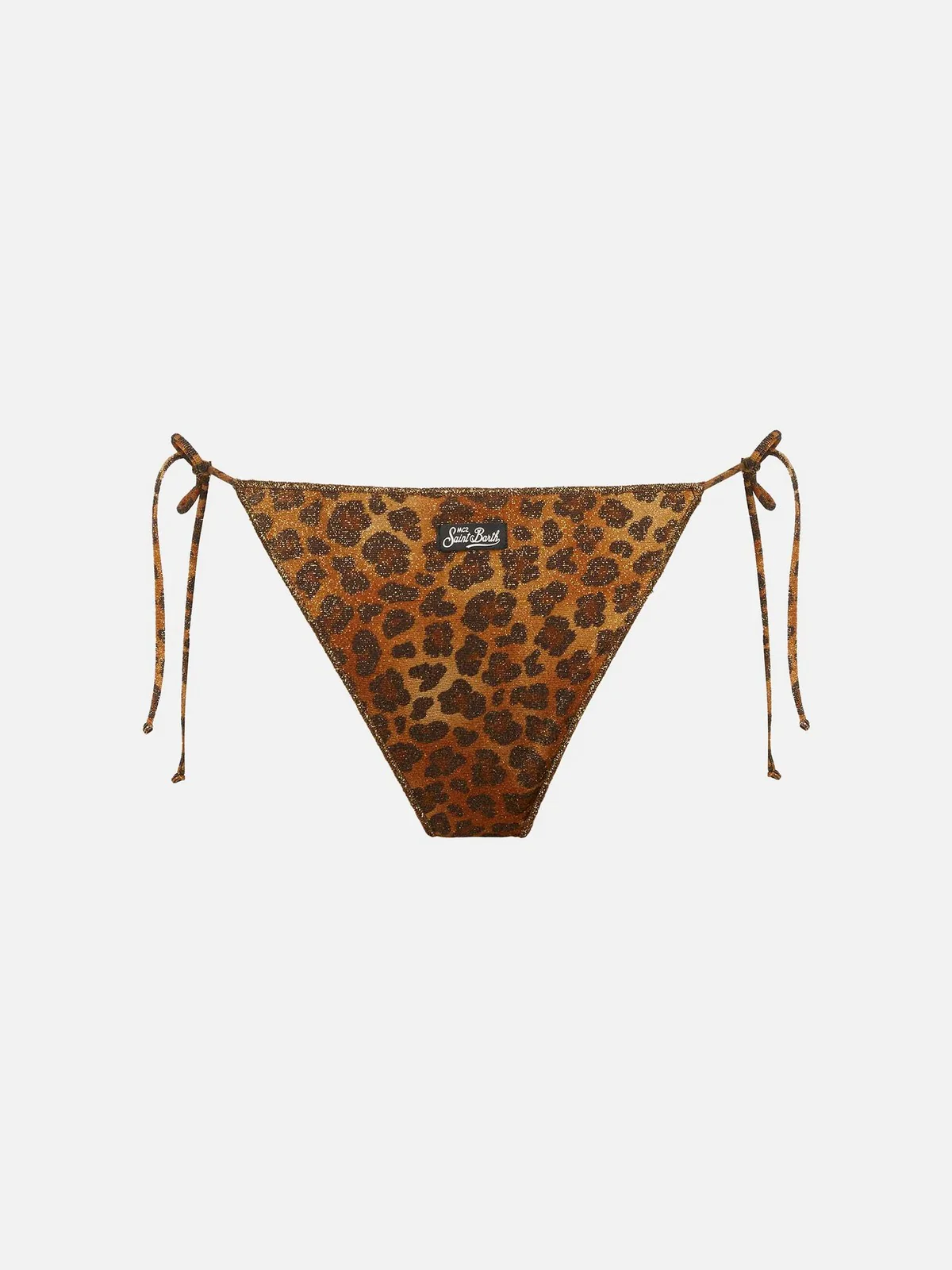 MC2 SAINT BARTH Costume da bagno Donna  MARIELLE OVERLOCK 01433H Marrone - Image 2