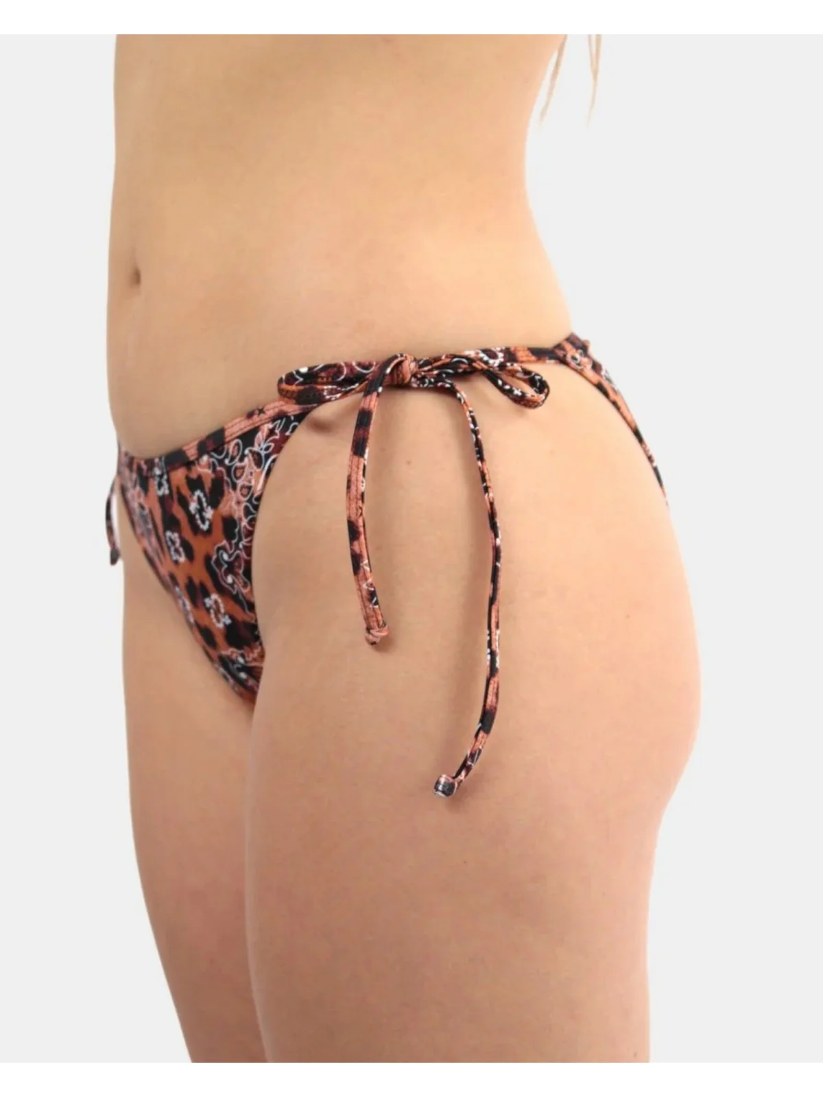 MC2 SAINT BARTH Costume da bagno Donna  MARIELLE STRING 05354F Marrone - Image 3